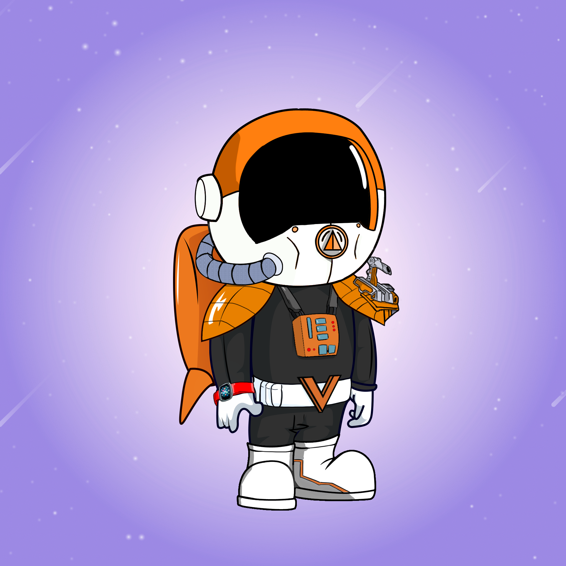 Galactic Astros #542 NFT on Algorand