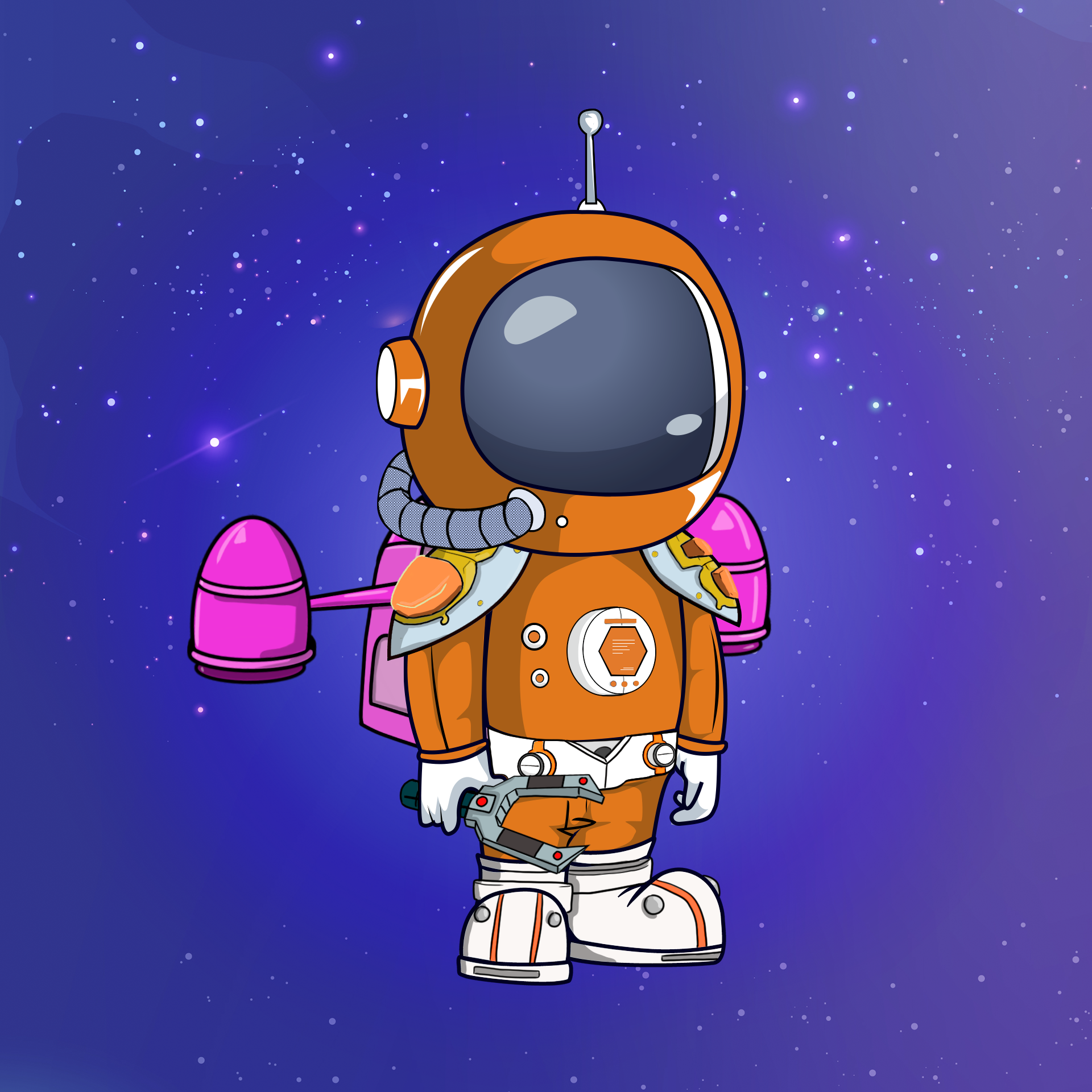 Galactic Astros #543 NFT on Algorand