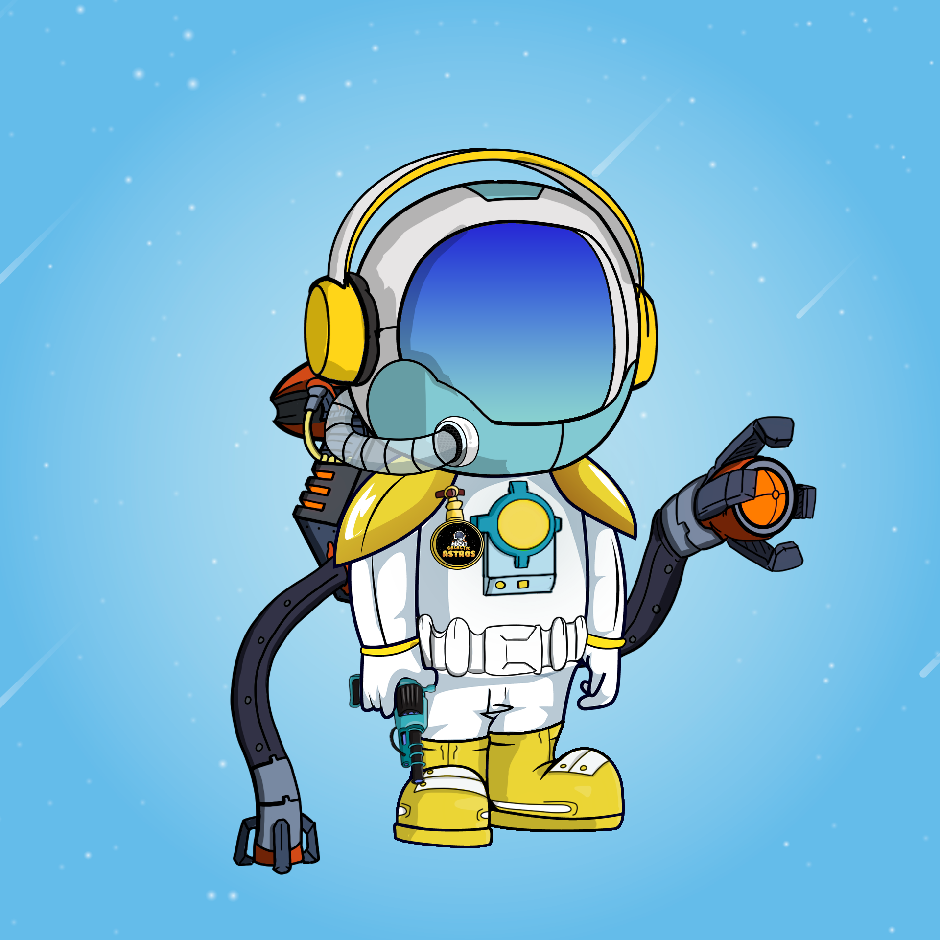 Galactic Astros #549 NFT on Algorand