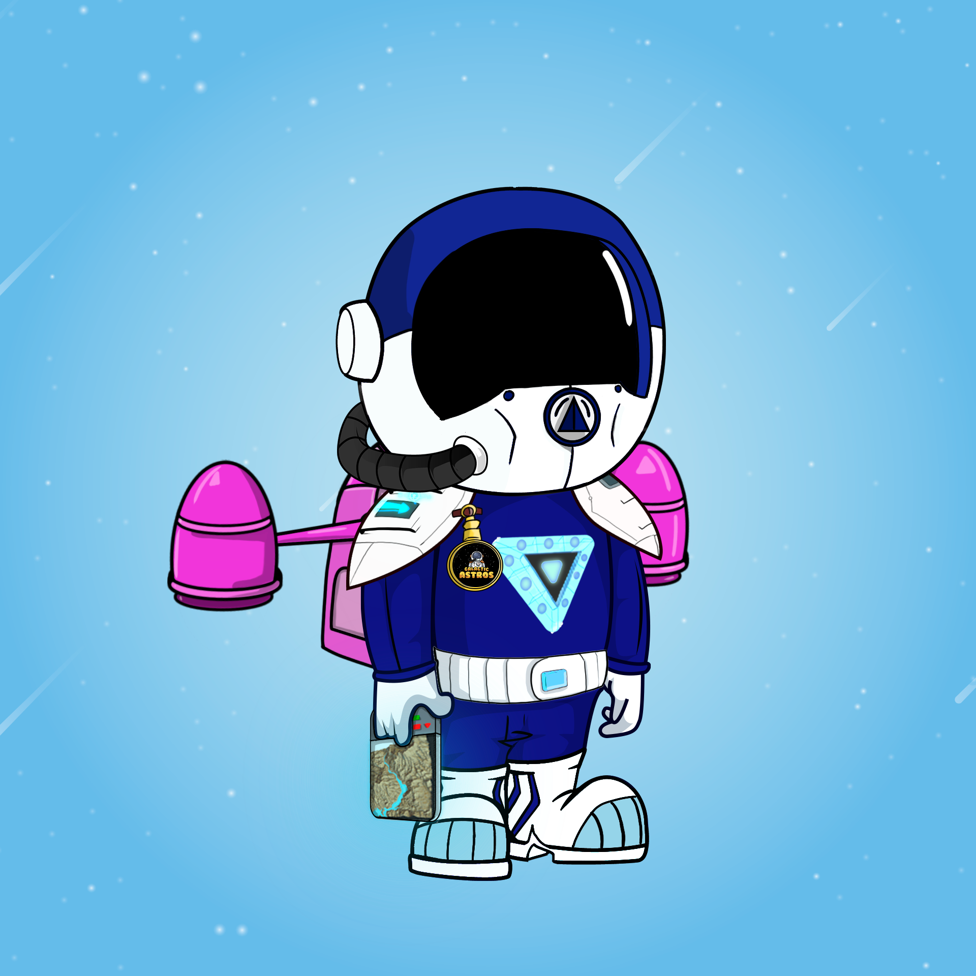 Galactic Astros #551 NFT on Algorand
