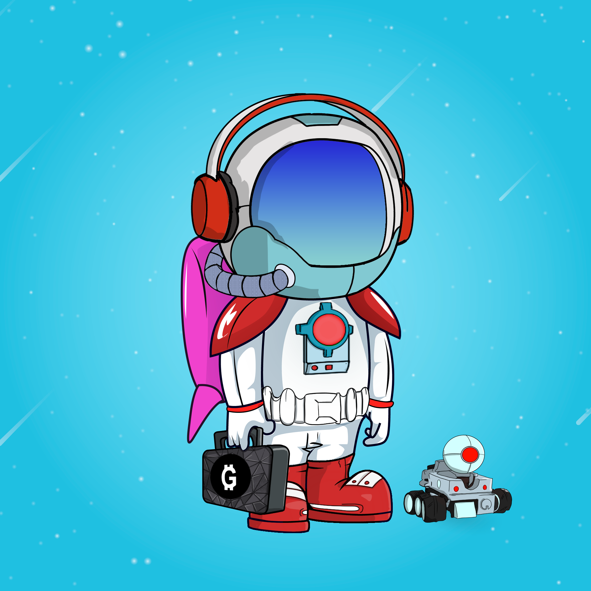 Galactic Astros #557 NFT on Algorand