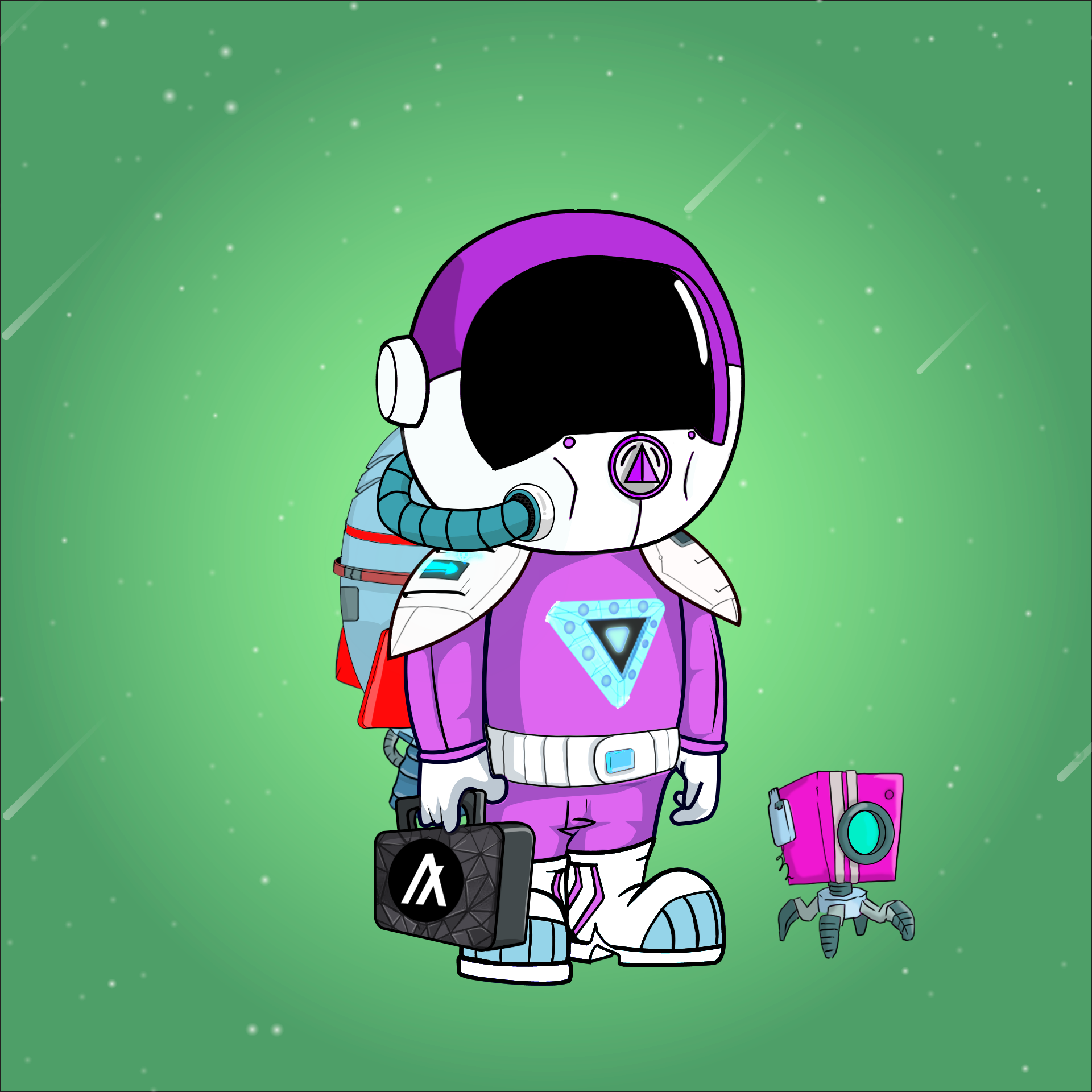 Galactic Astros #560 NFT on Algorand