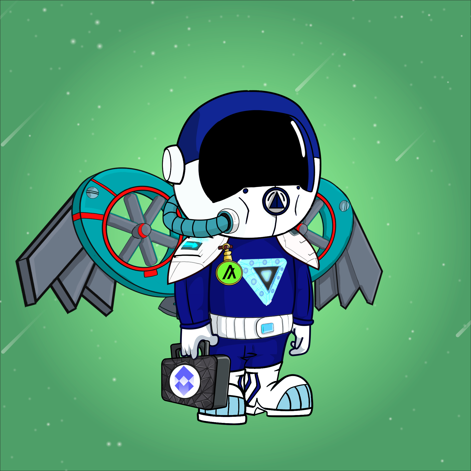 Galactic Astros #563 NFT on Algorand
