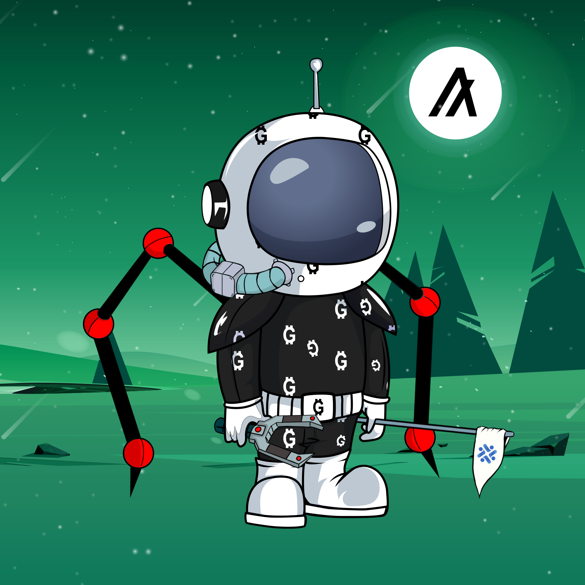 Galactic Astros #57 NFT on Algorand