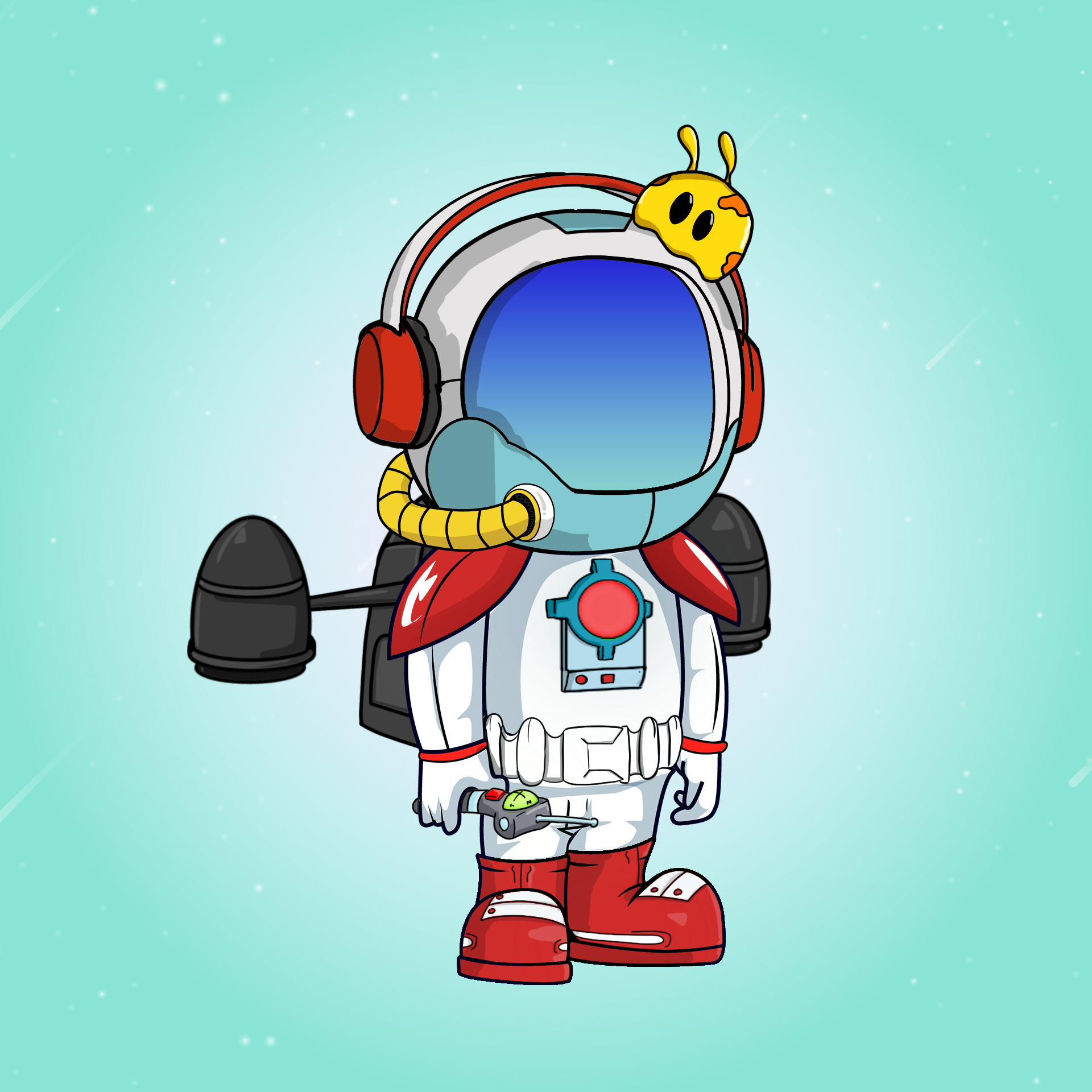 Galactic Astros #572 NFT on Algorand