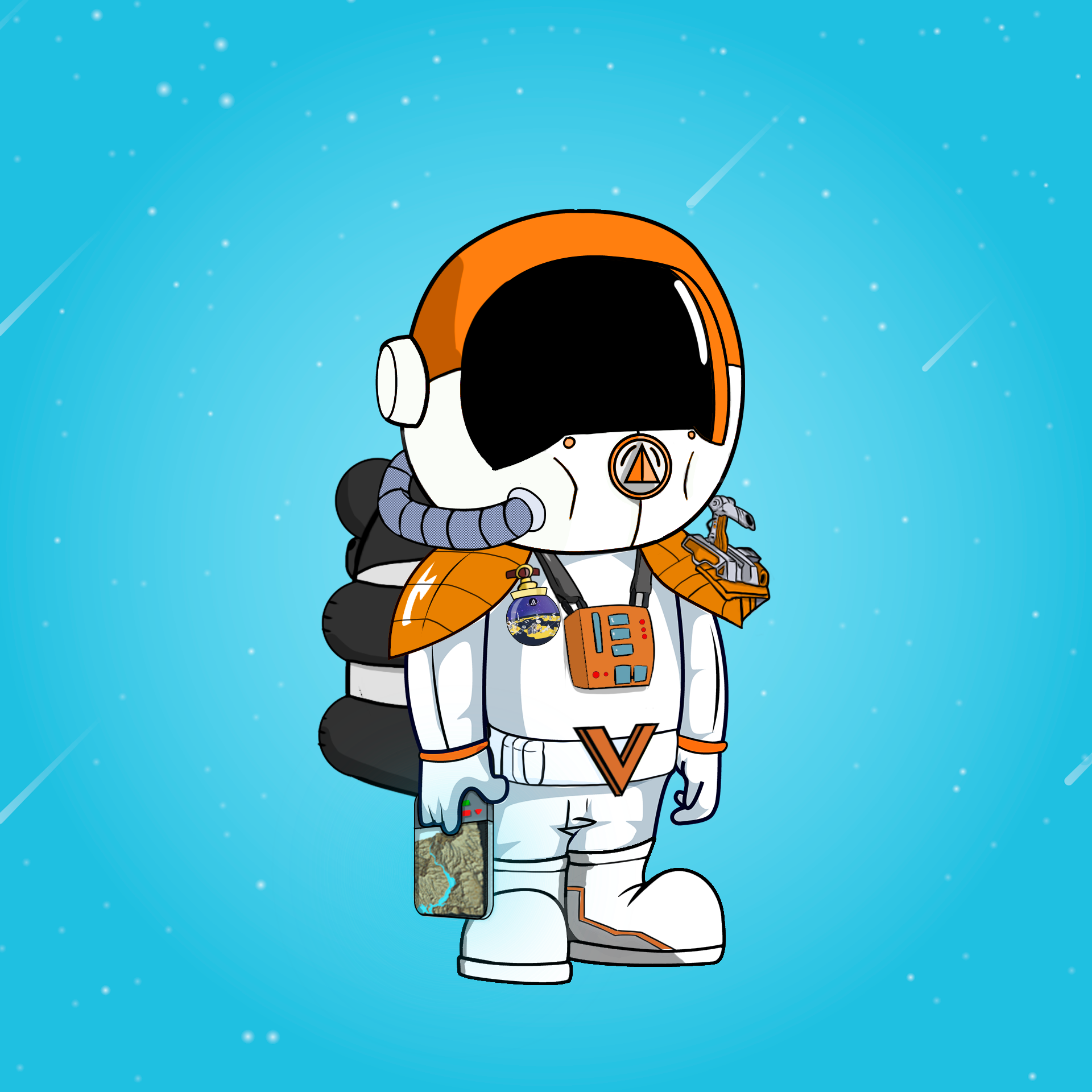 Galactic Astros #573 NFT on Algorand