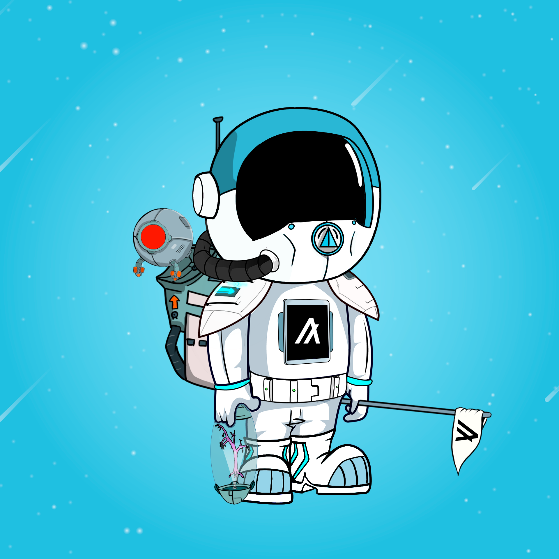 Galactic Astros #580 NFT on Algorand