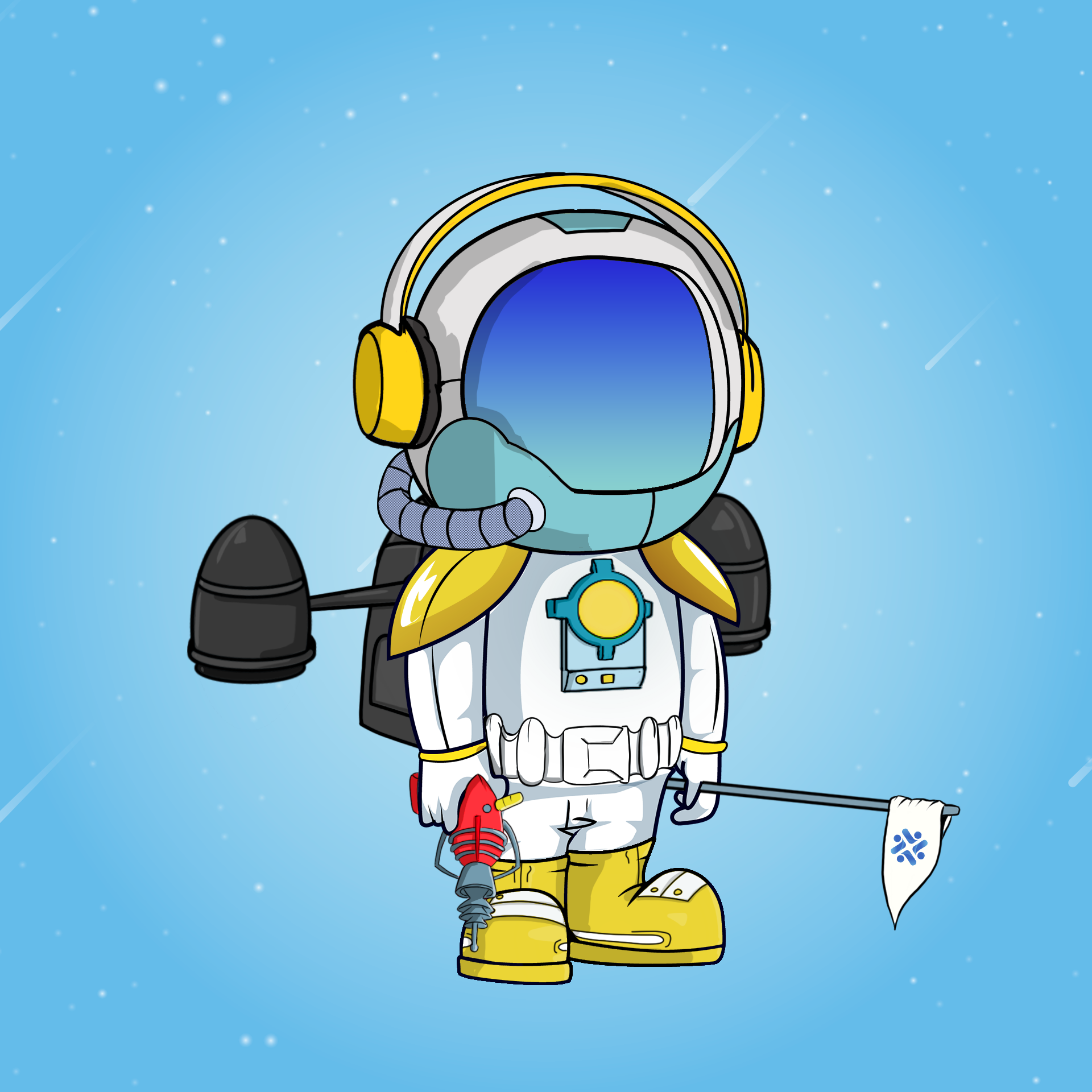 Galactic Astros #581 NFT on Algorand