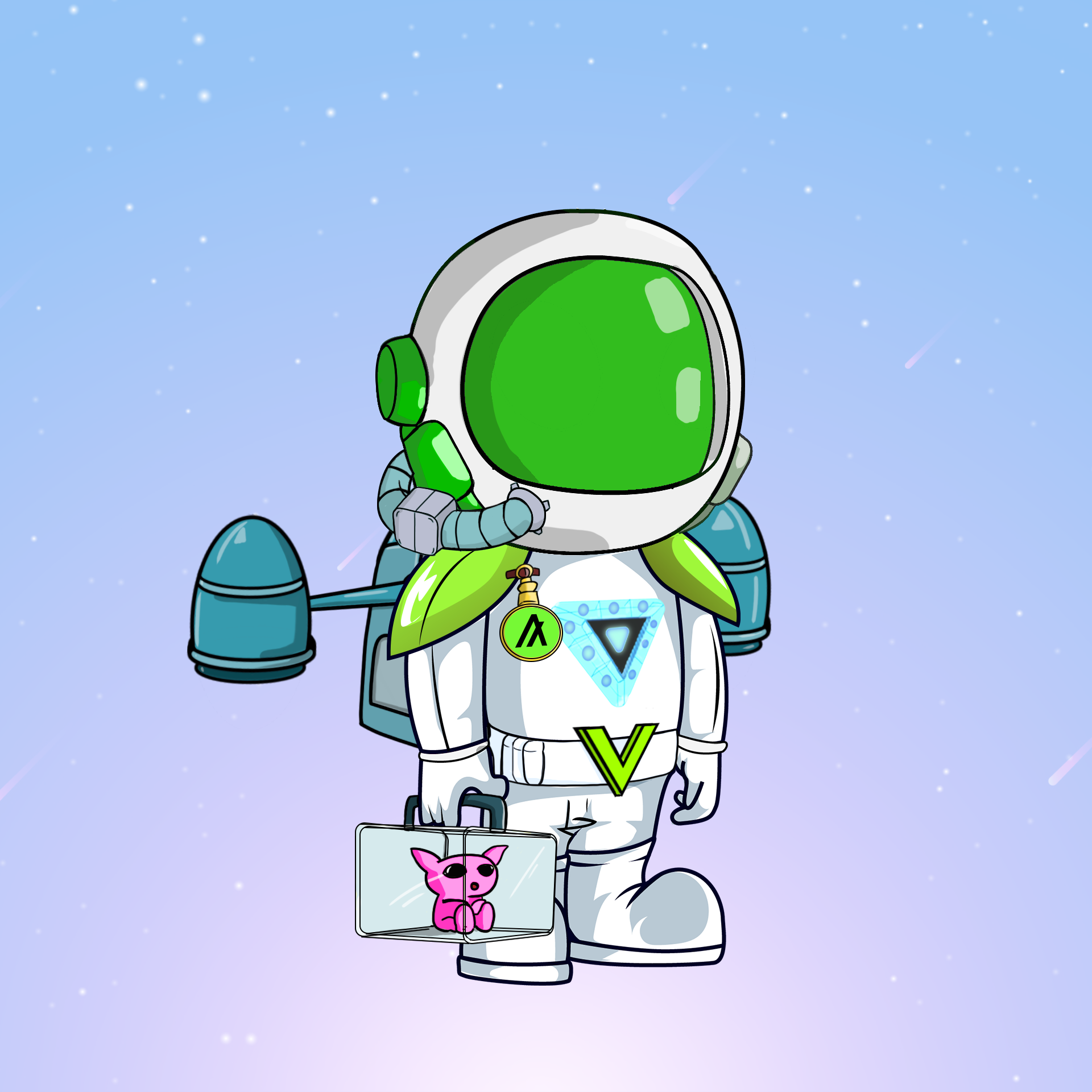 Galactic Astros #583 NFT on Algorand
