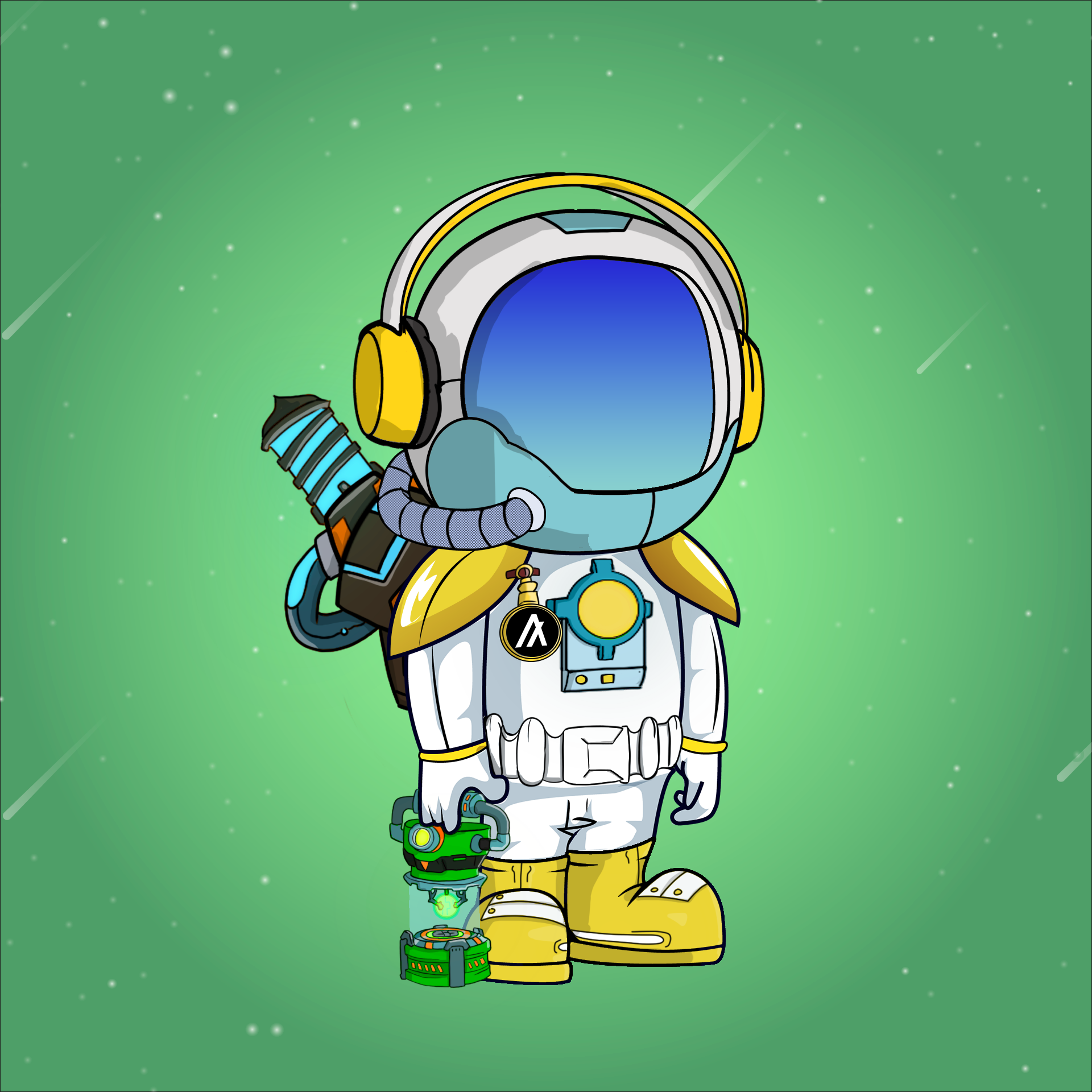 Galactic Astros #584 NFT on Algorand