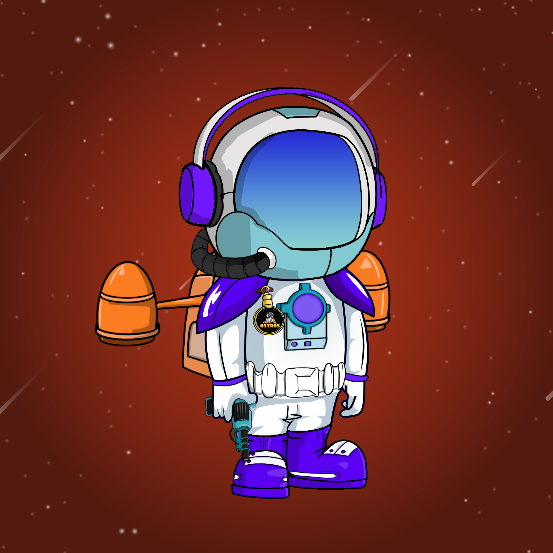 Galactic Astros #612 NFT on Algorand