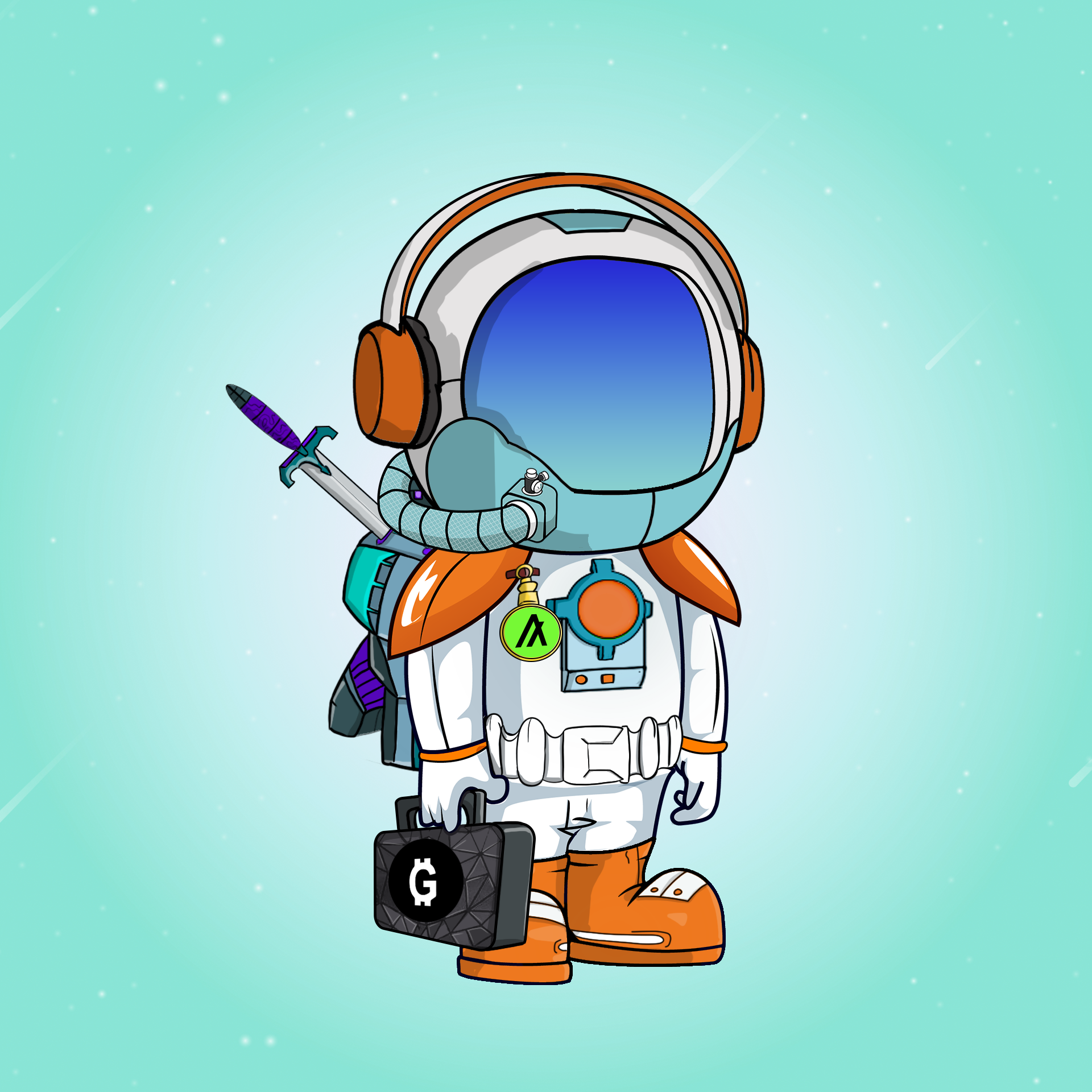 Galactic Astros #63 NFT on Algorand