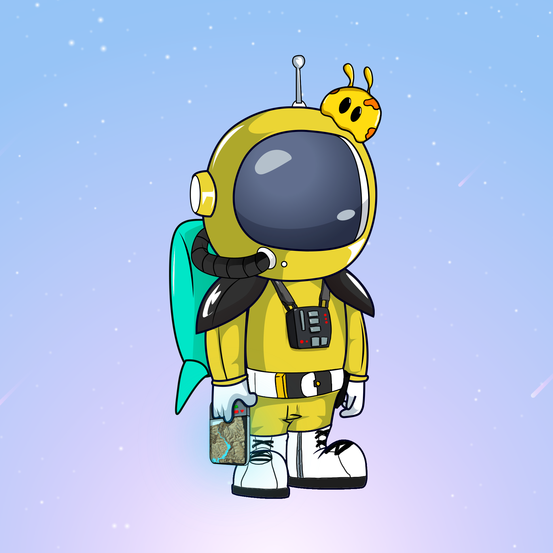 Galactic Astros #634 NFT on Algorand