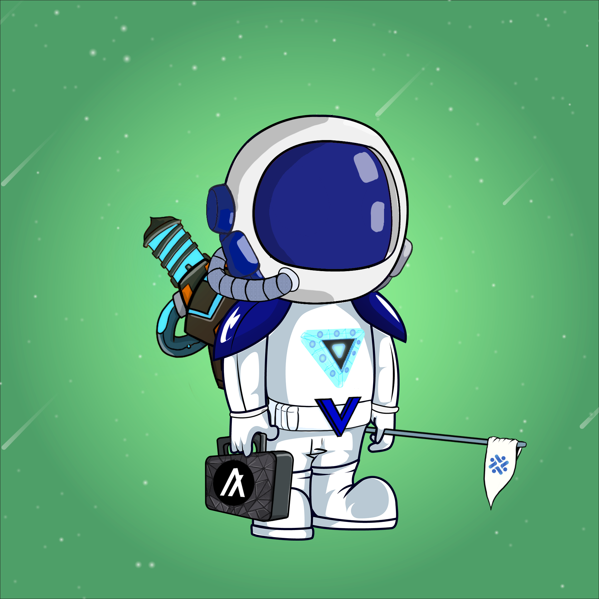 Galactic Astros #638 NFT on Algorand