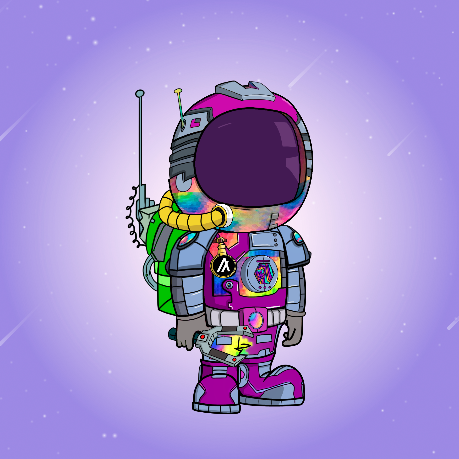 Galactic Astros #640 NFT on Algorand