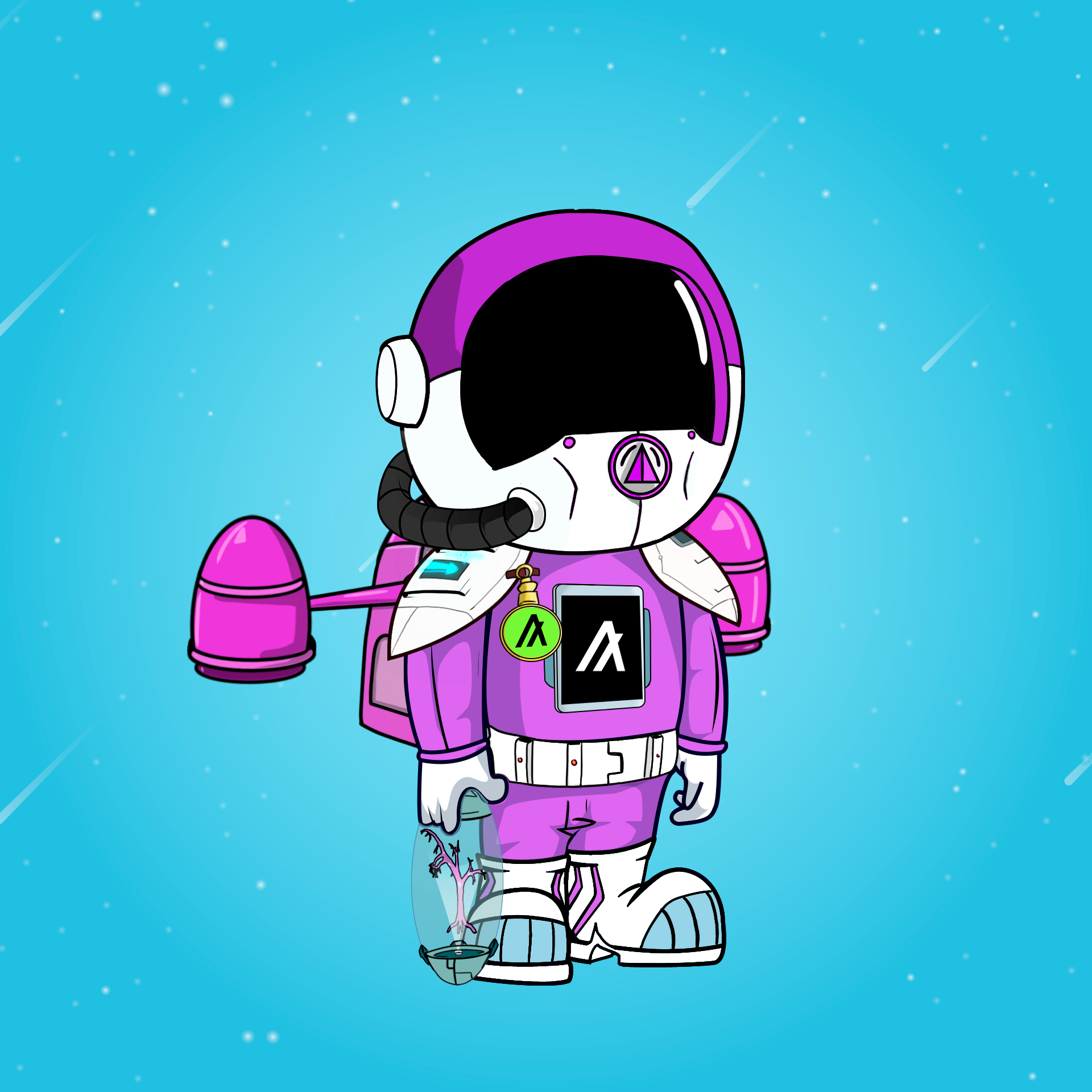 Galactic Astros #653 NFT on Algorand
