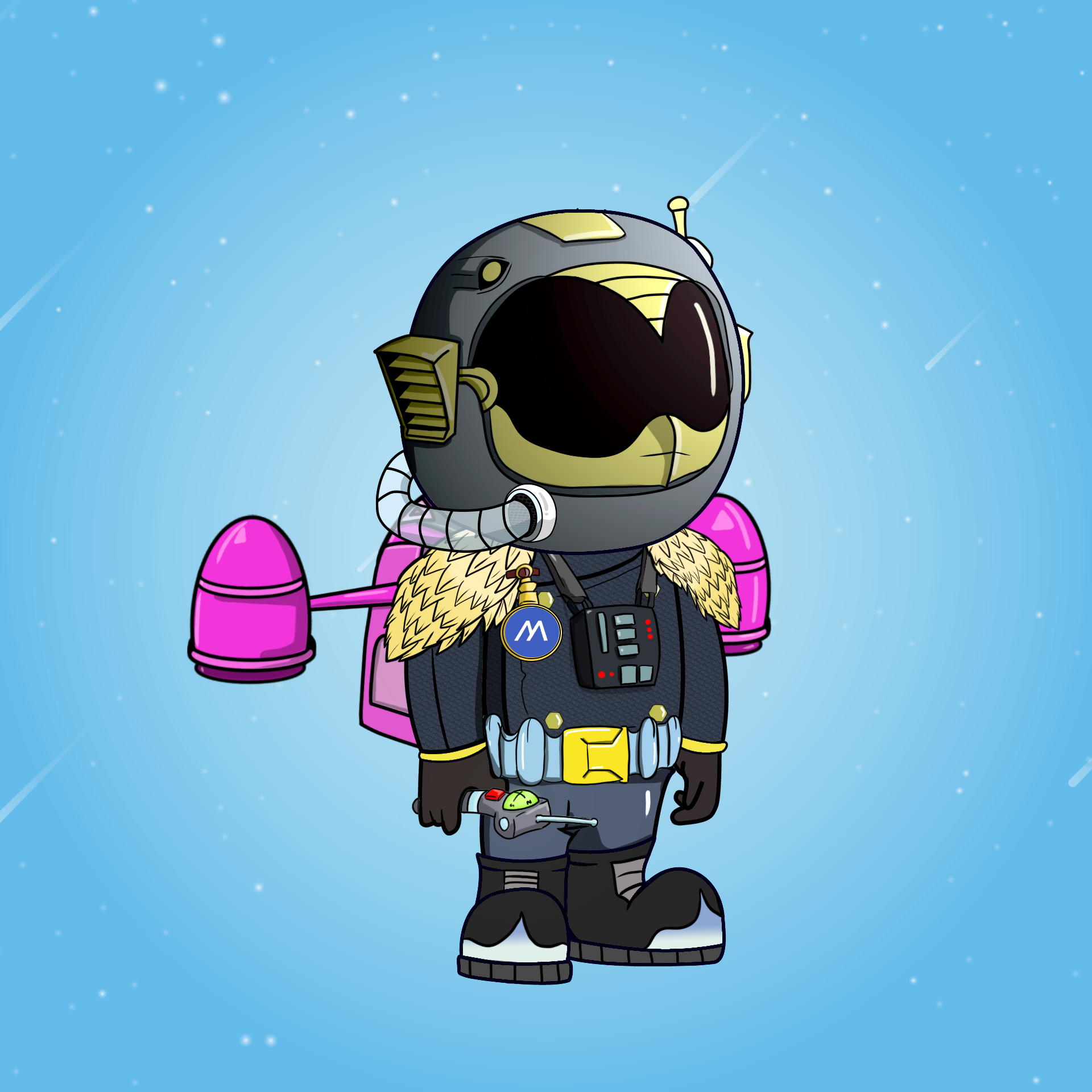 Galactic Astros #661 NFT on Algorand