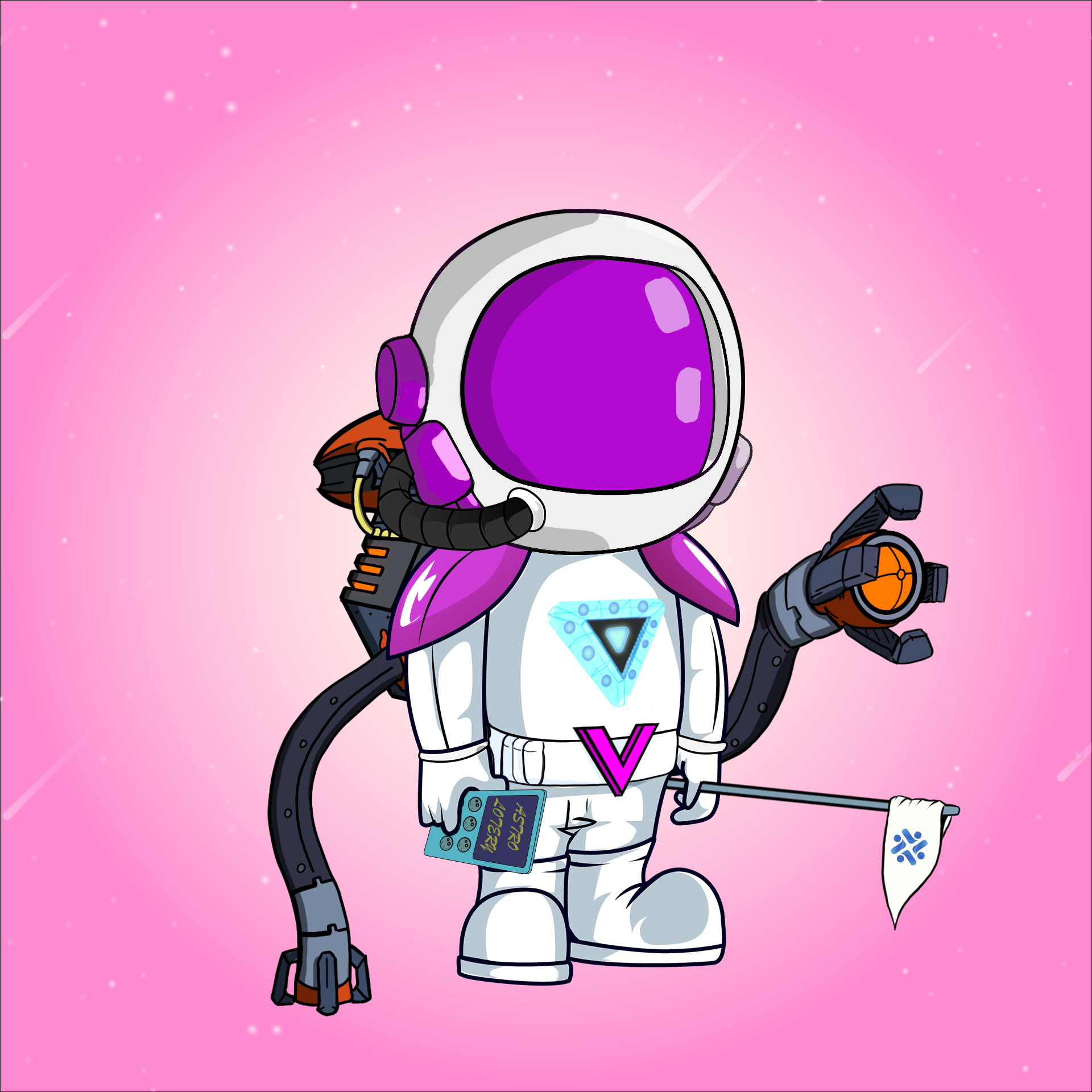 Galactic Astros #662 NFT on Algorand