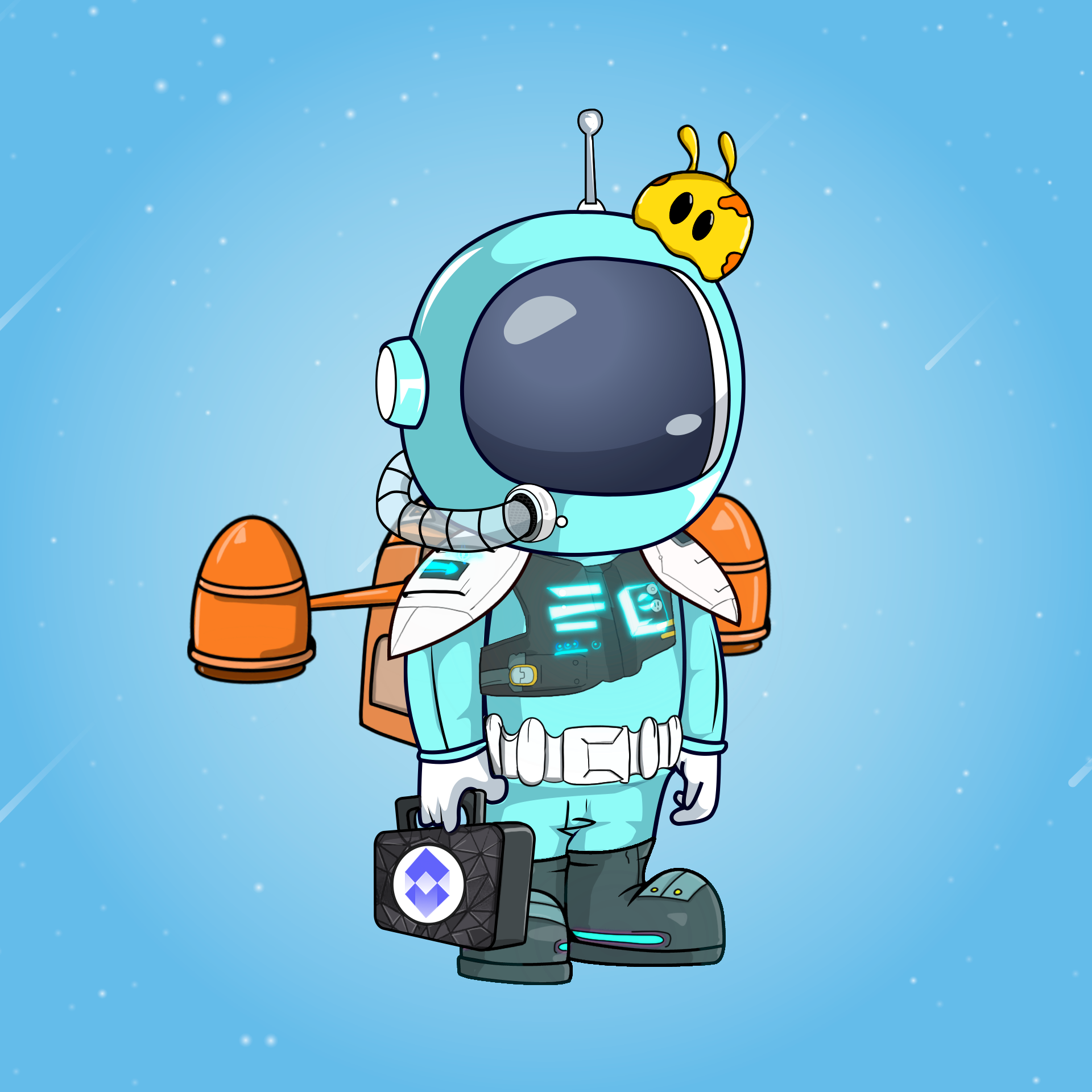 Galactic Astros #675 NFT on Algorand