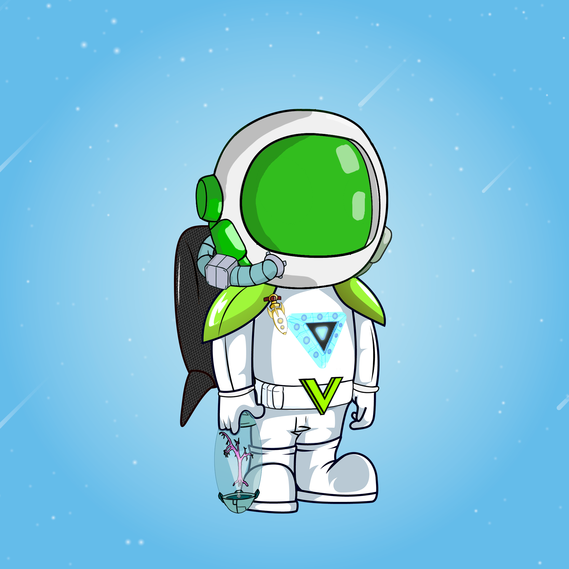 Galactic Astros #684 NFT on Algorand