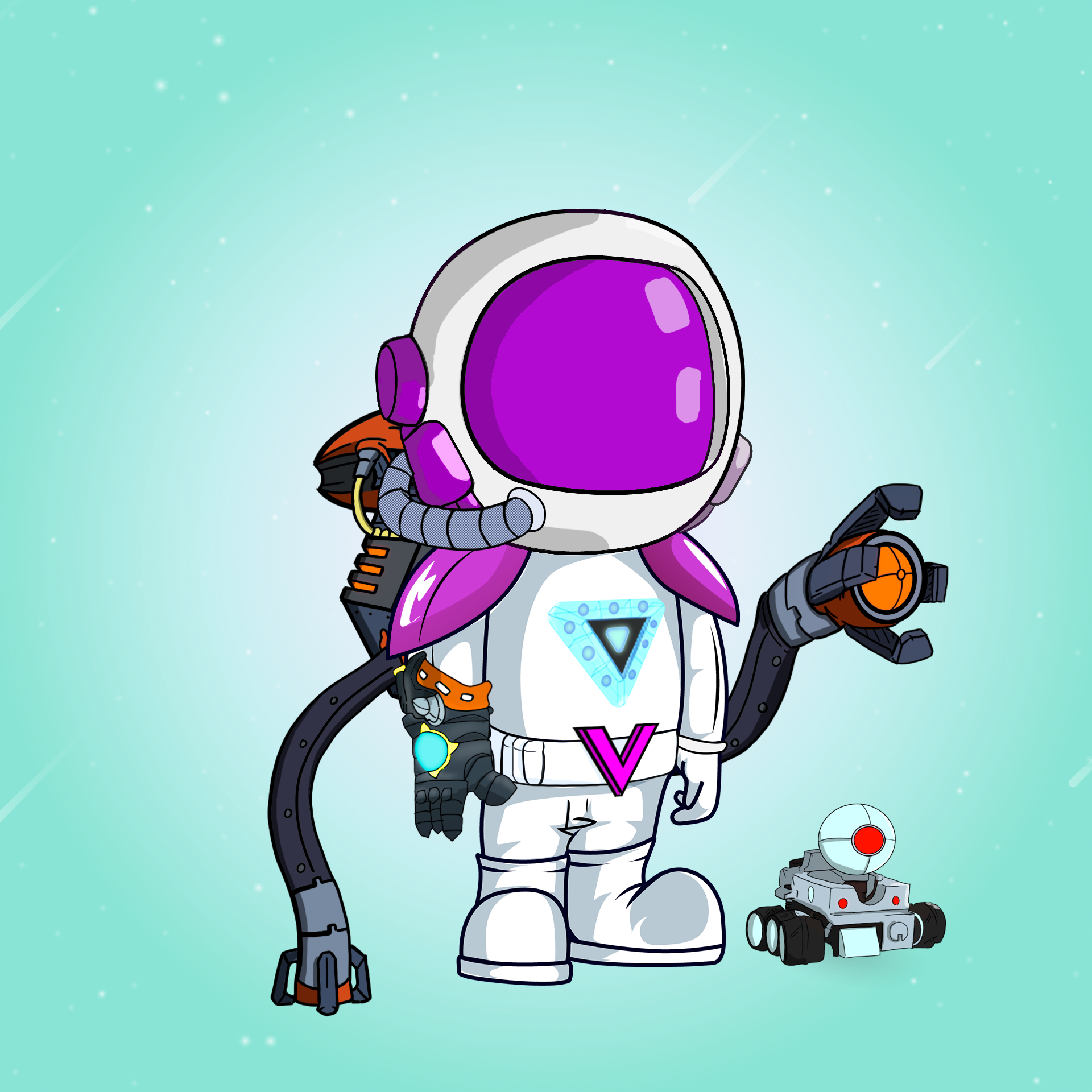 Galactic Astros #685 NFT on Algorand