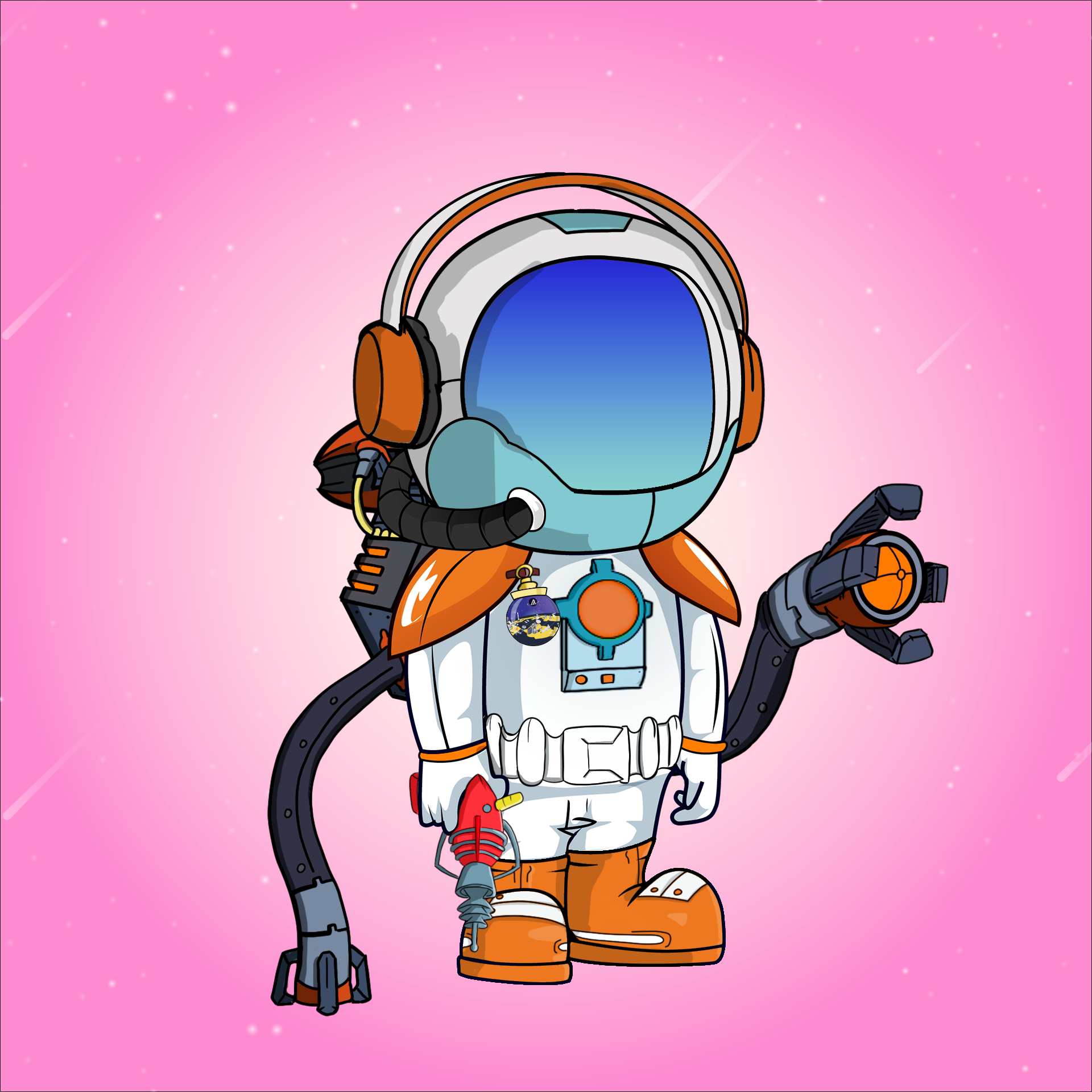 Galactic Astros #690 NFT on Algorand