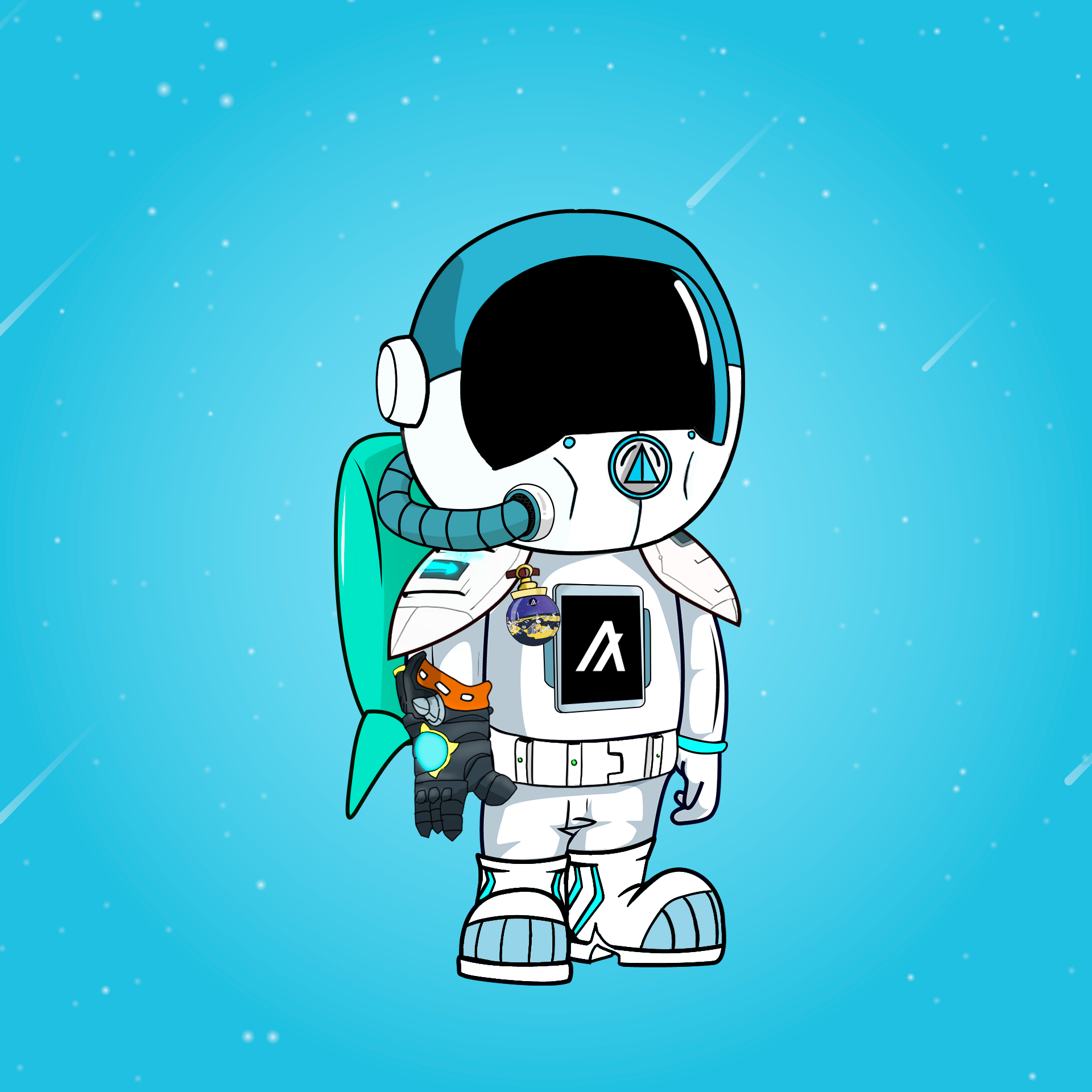 Galactic Astros #693 NFT on Algorand