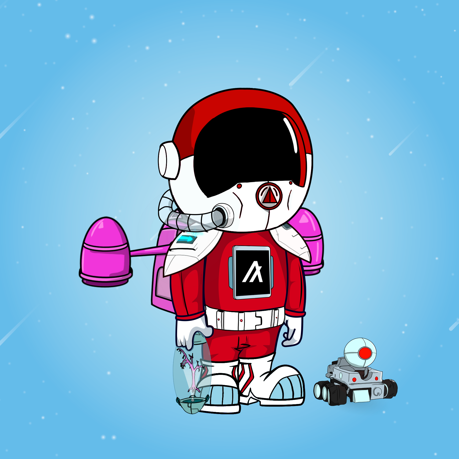 Galactic Astros #698 NFT on Algorand