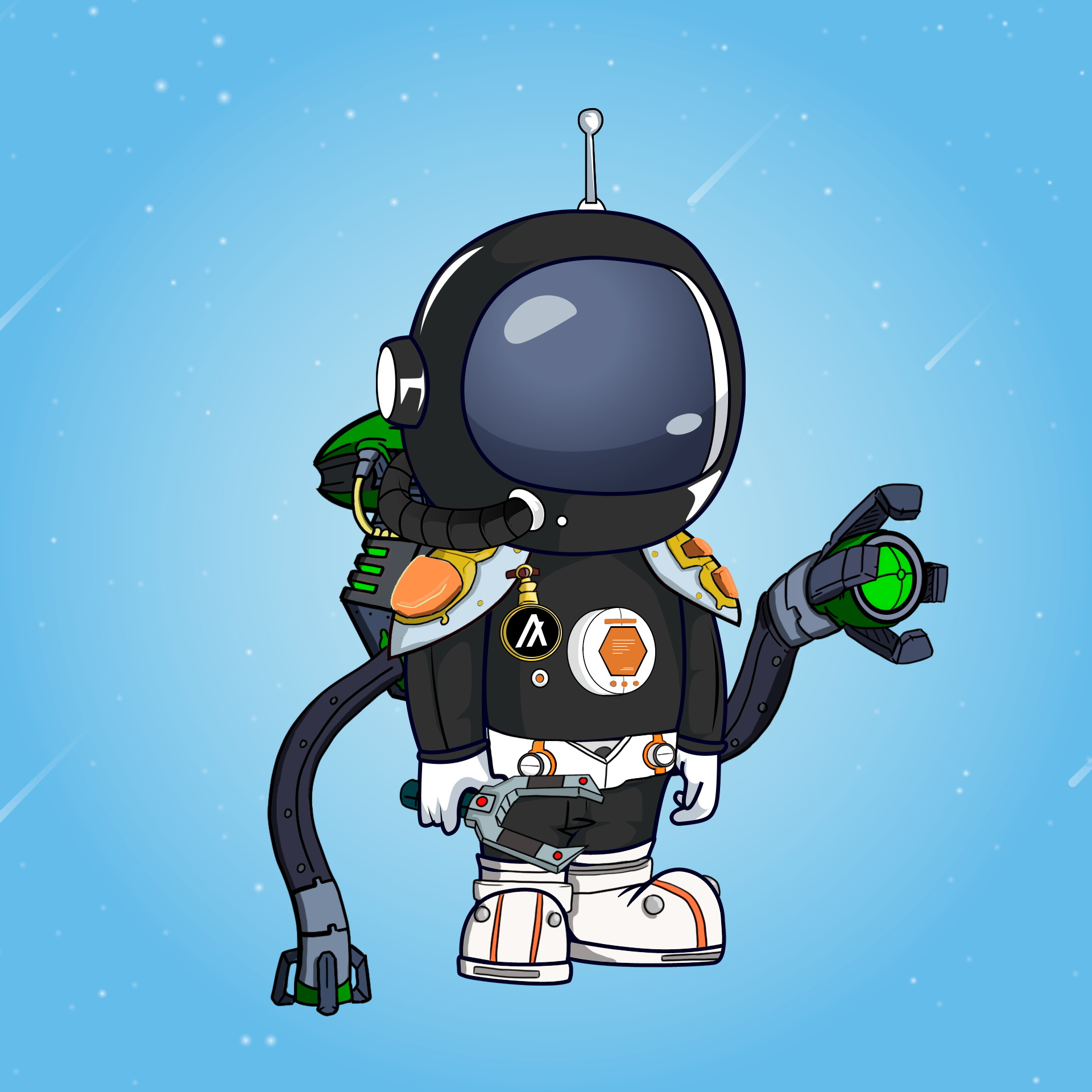 Galactic Astros #704 NFT on Algorand