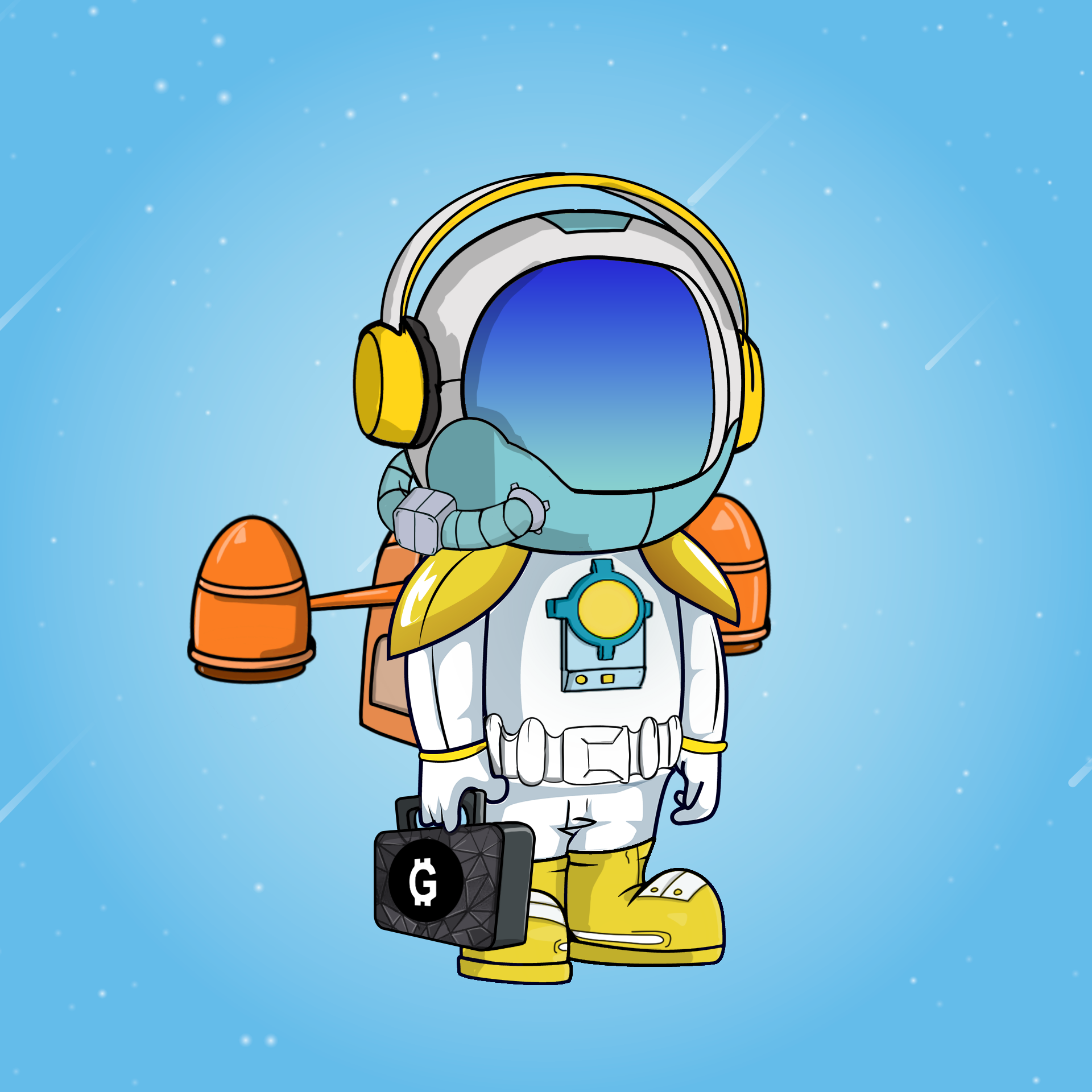 Galactic Astros #716 NFT on Algorand