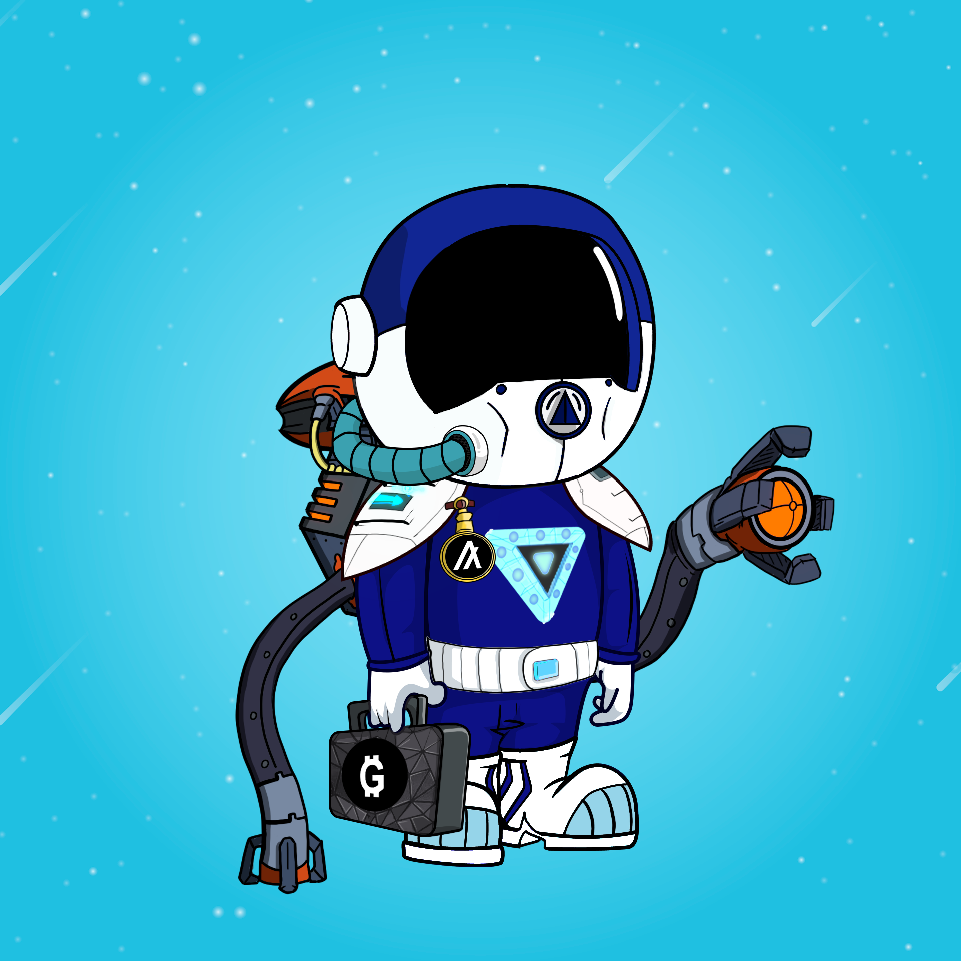 Galactic Astros #736 NFT on Algorand