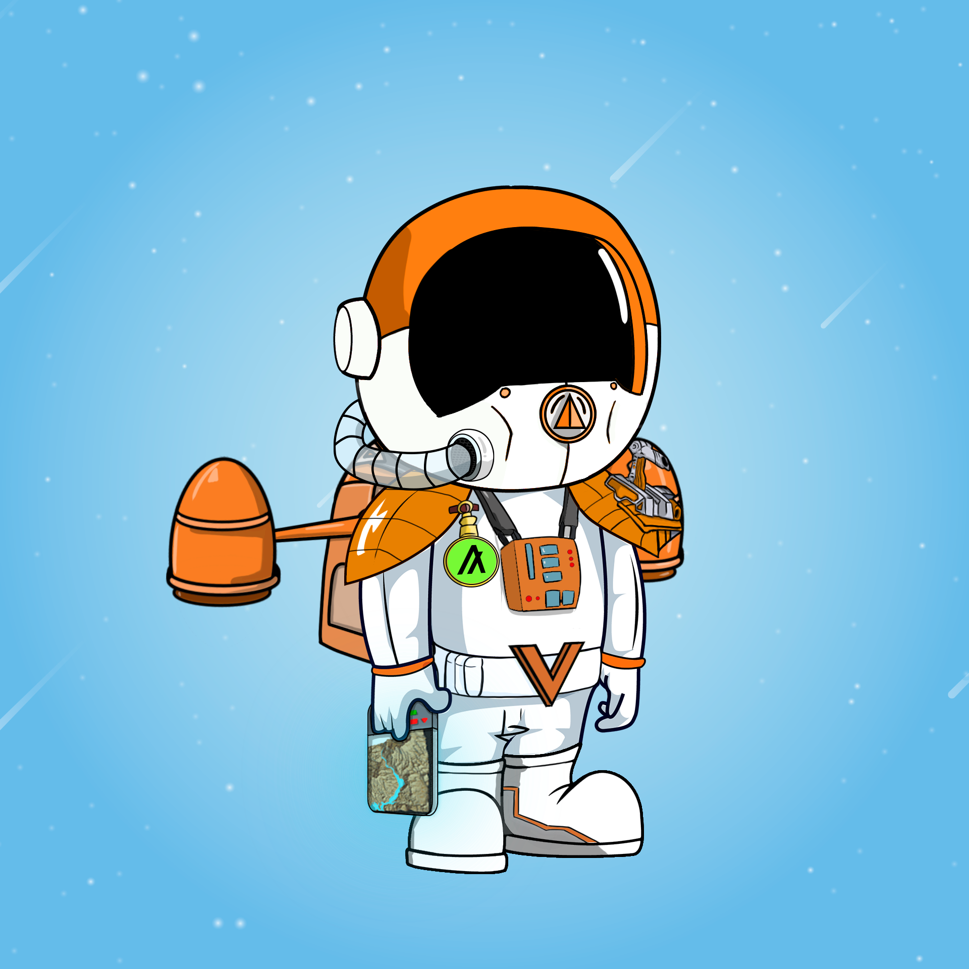 Galactic Astros #742 NFT on Algorand