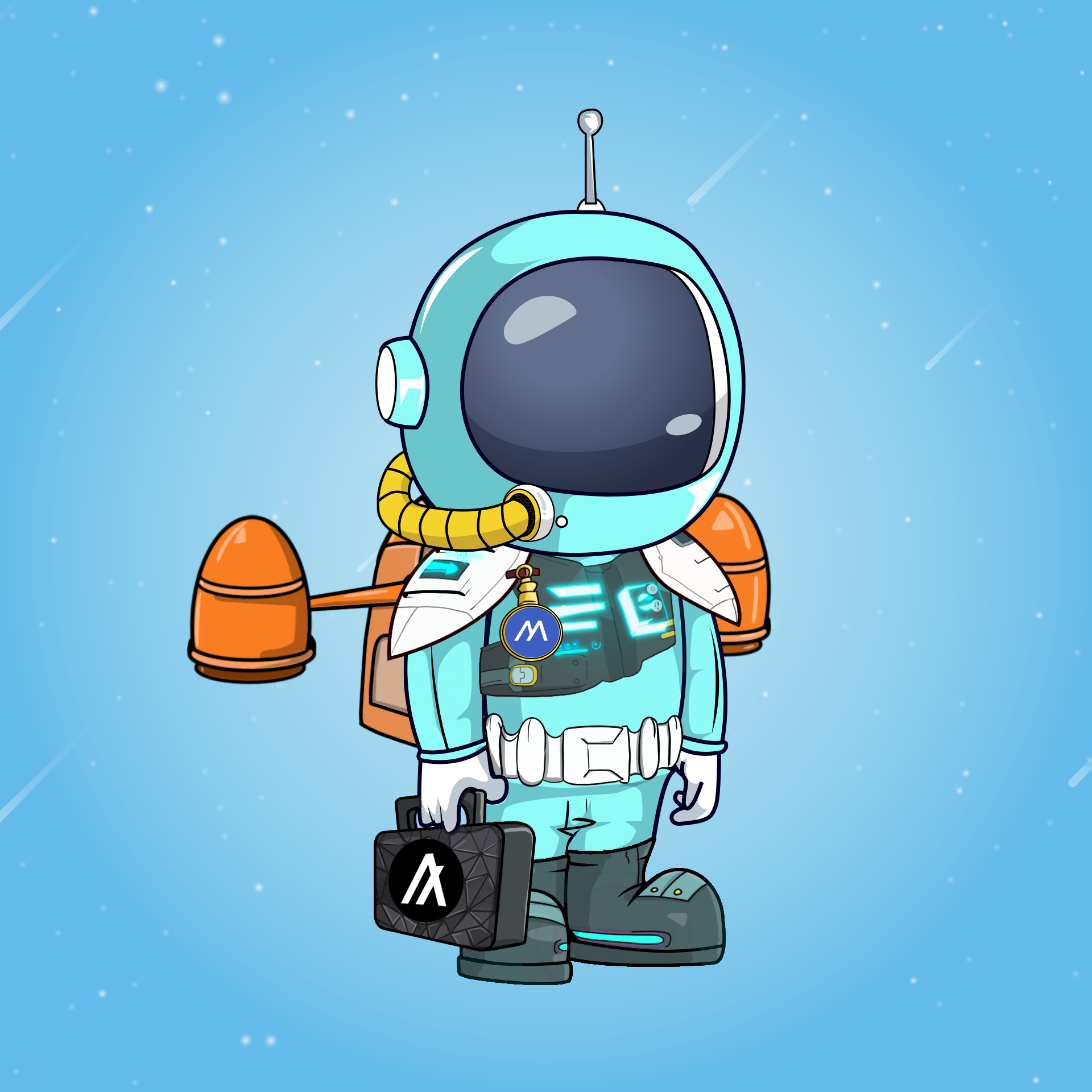 Galactic Astros #753 NFT on Algorand
