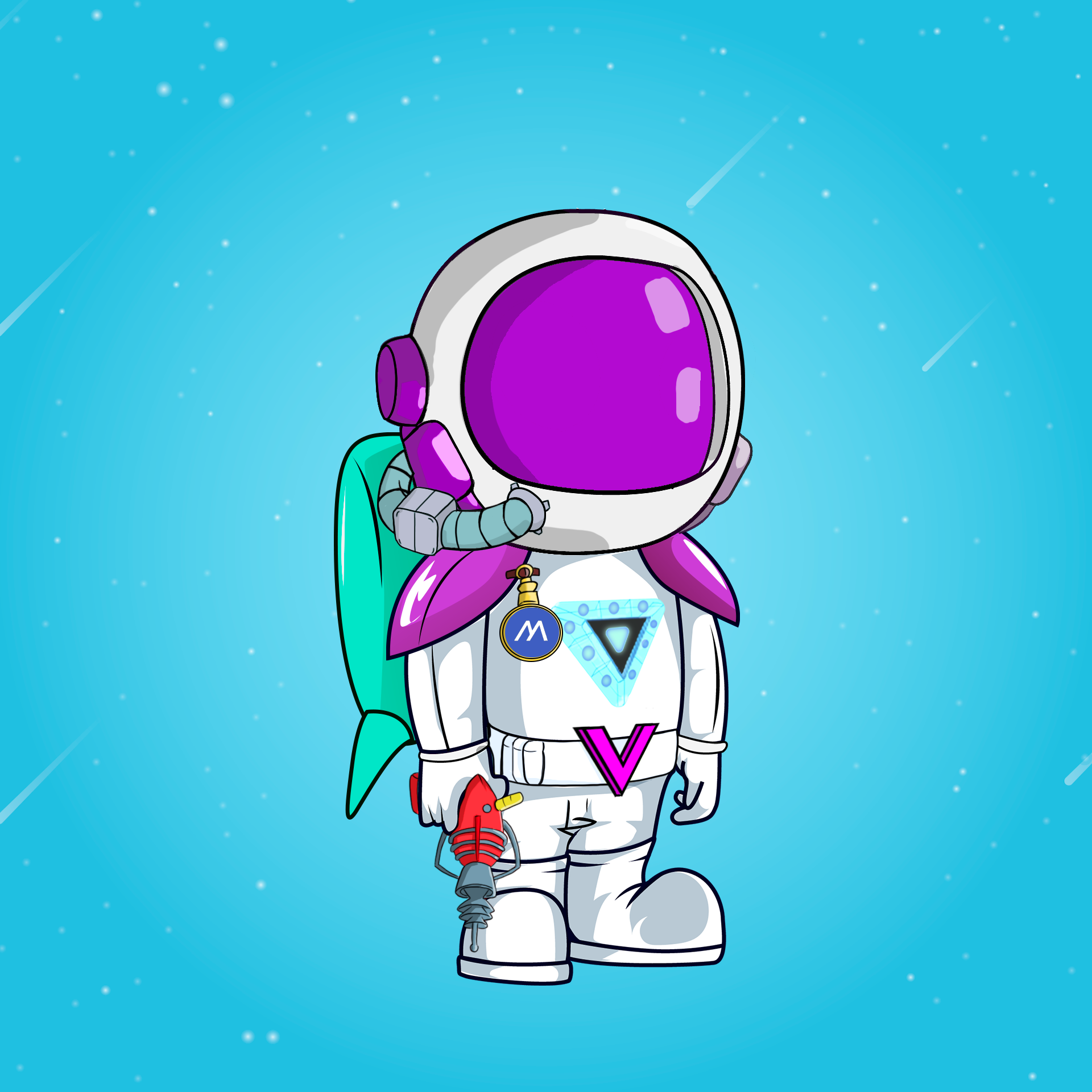 Galactic Astros #755 NFT on Algorand