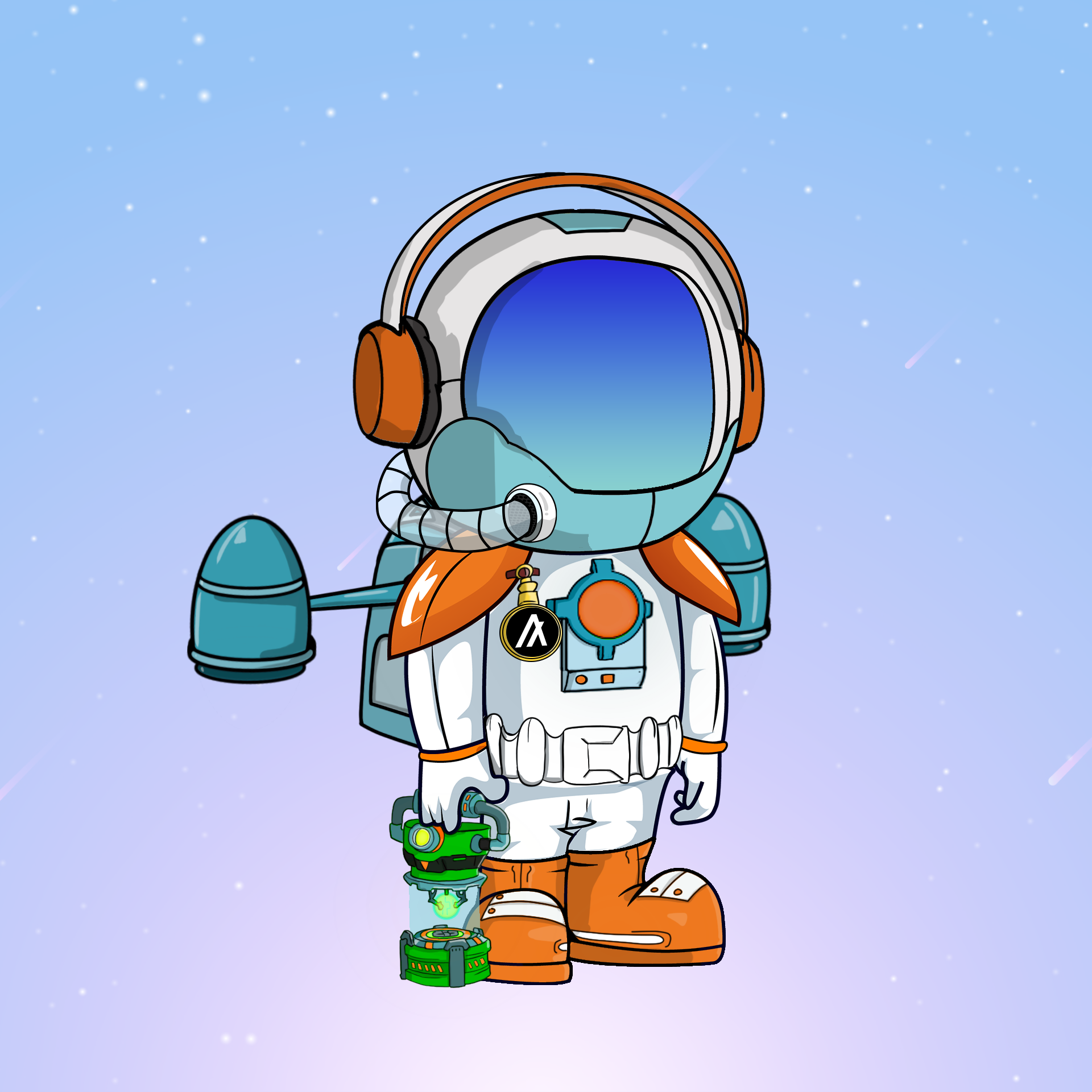 Galactic Astros #765 NFT on Algorand