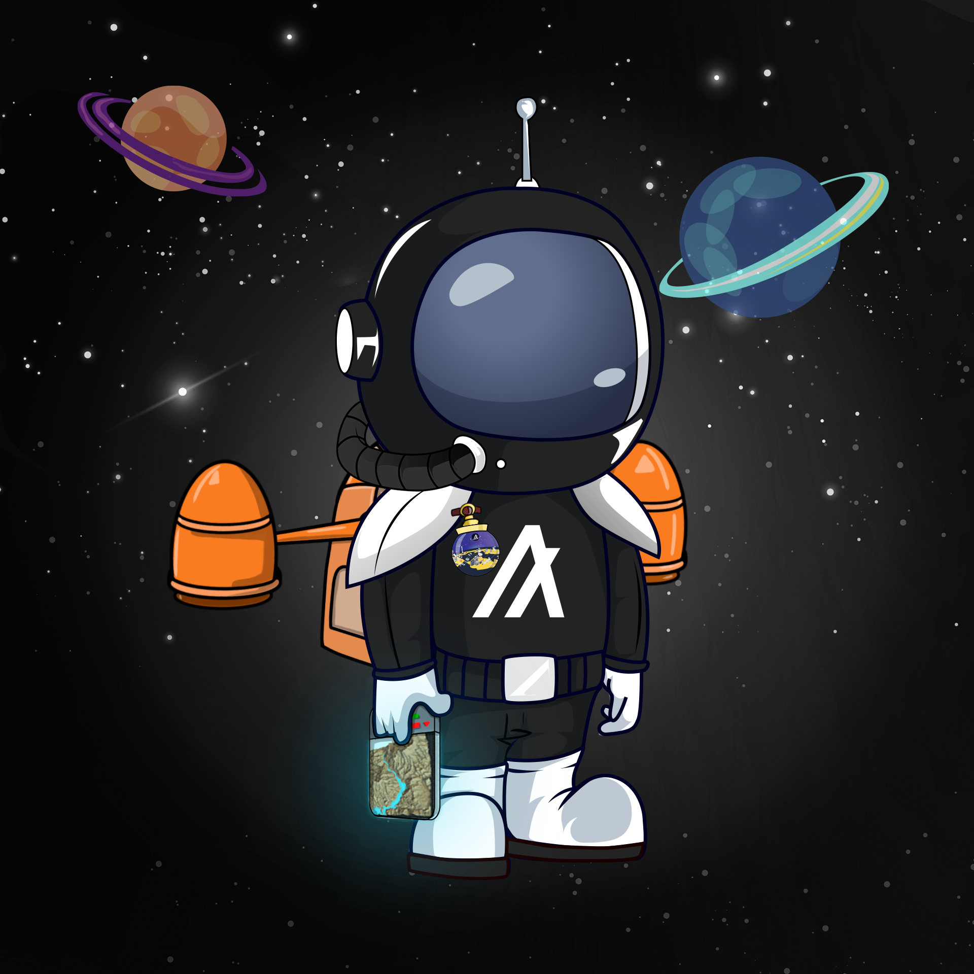 Galactic Astros #773 NFT on Algorand
