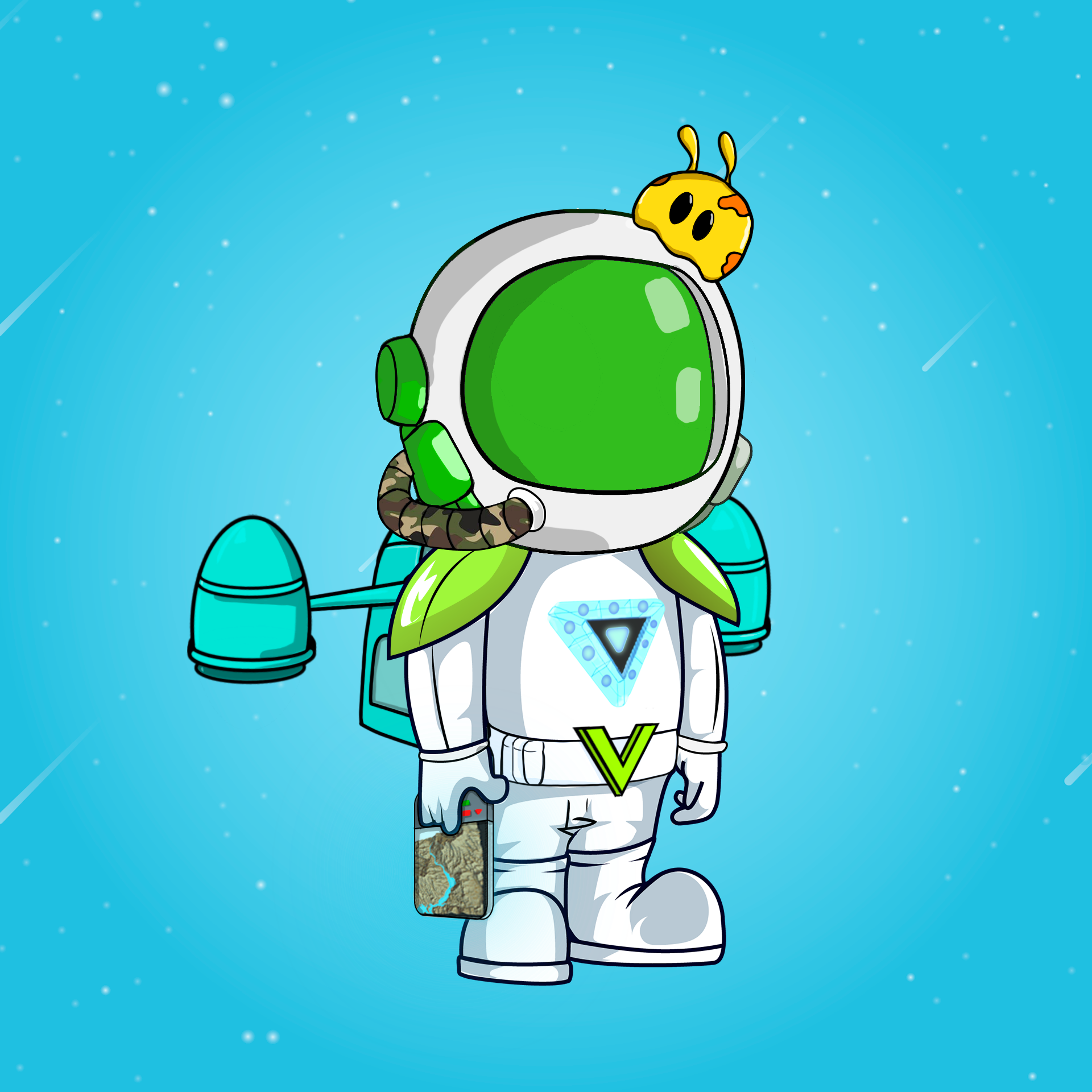 Galactic Astros #775 NFT on Algorand