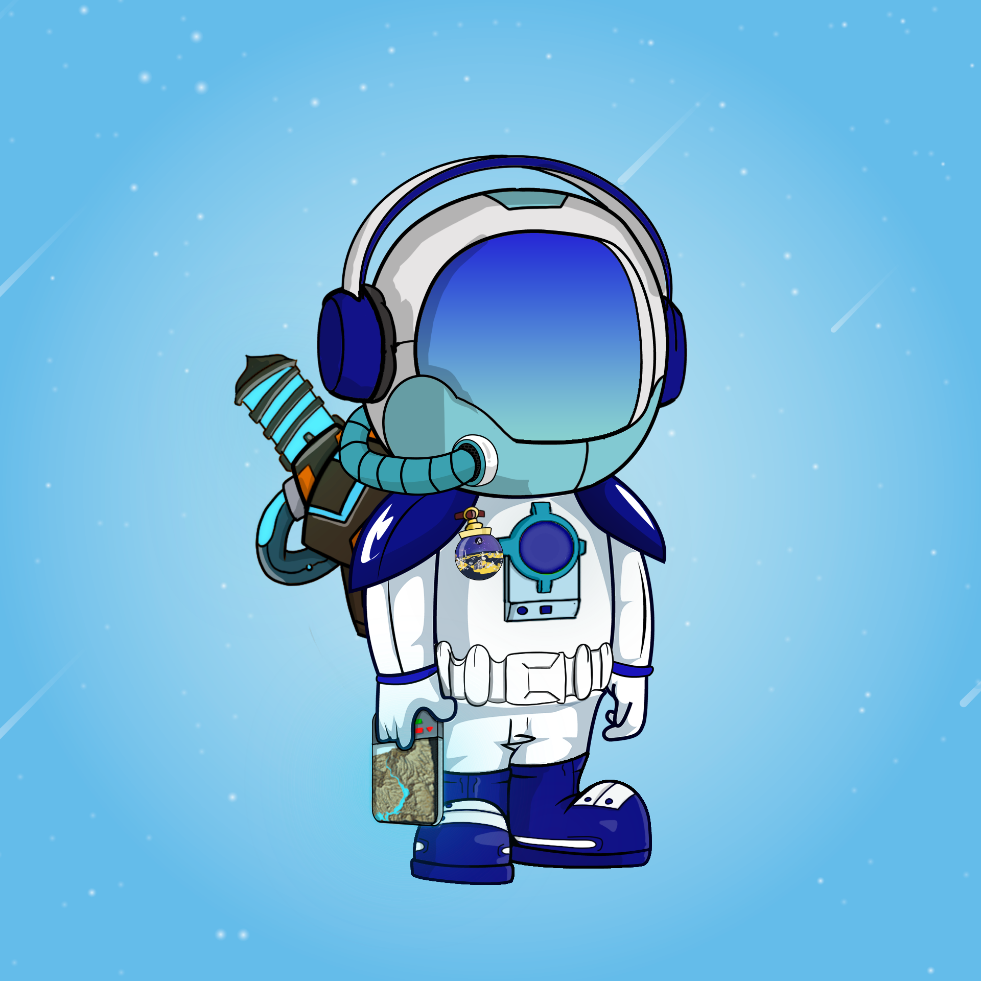 Galactic Astros #783 NFT on Algorand