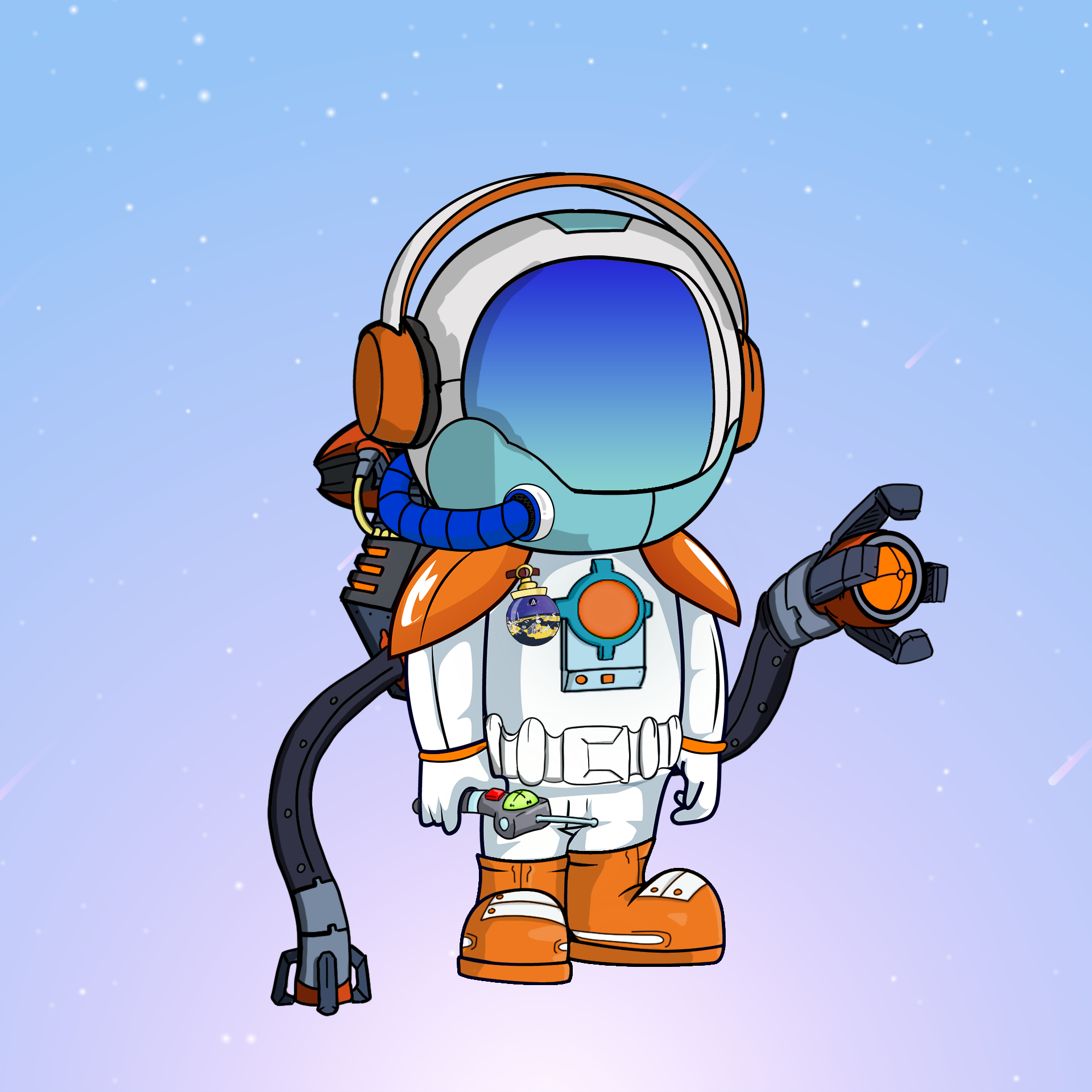 Galactic Astros #784 NFT on Algorand