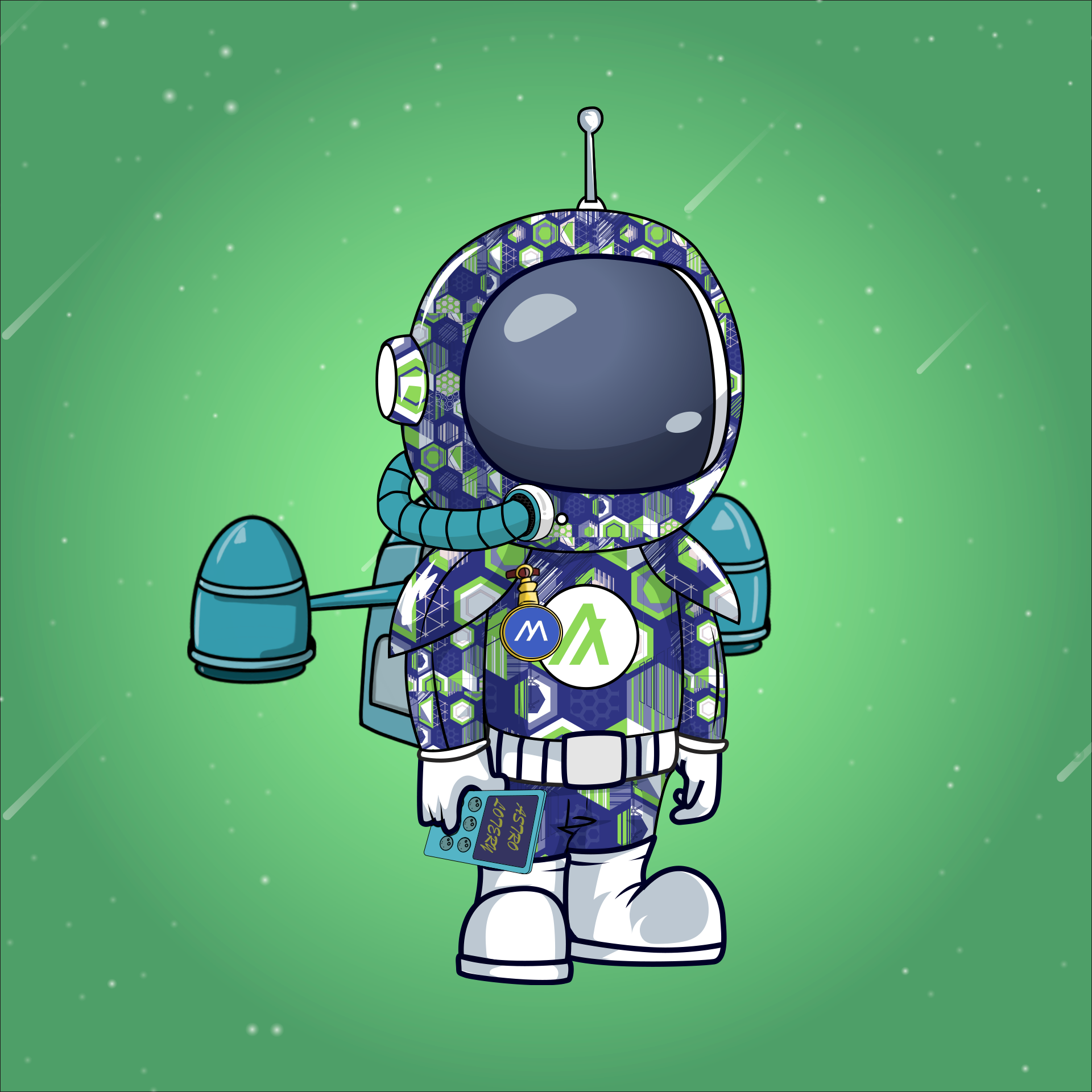 Galactic Astros #787 NFT on Algorand