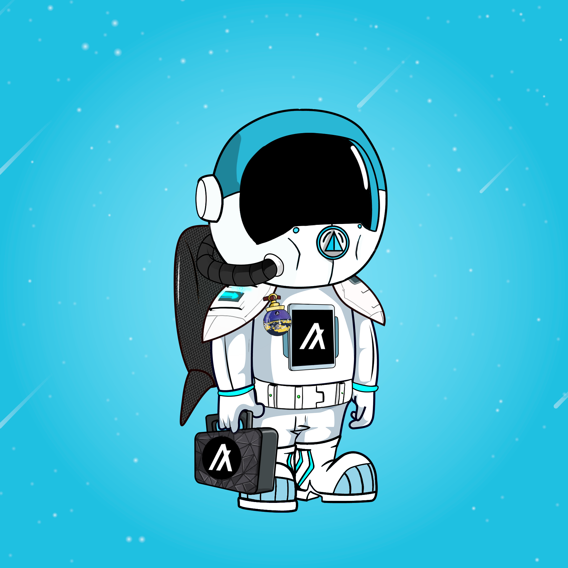 Galactic Astros #790 NFT on Algorand