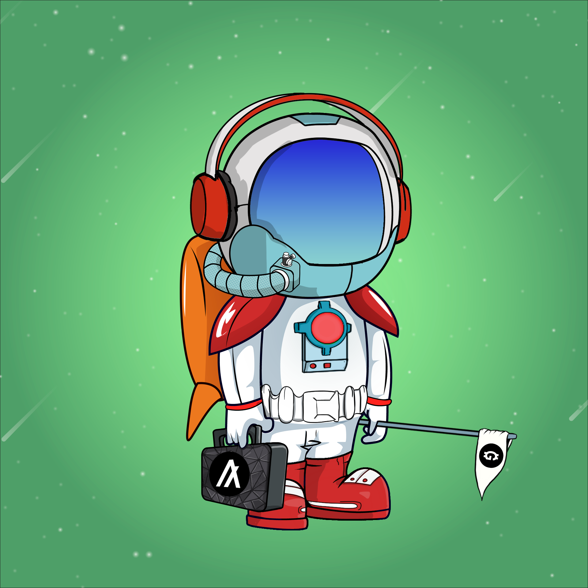 Galactic Astros #795 NFT on Algorand