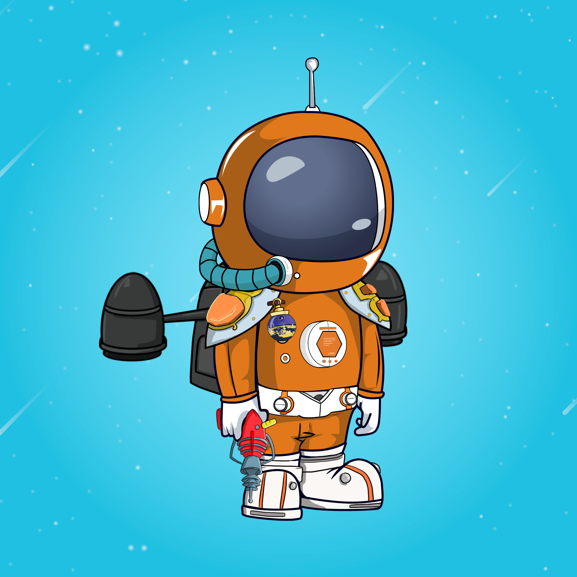 Galactic Astros #80 NFT on Algorand