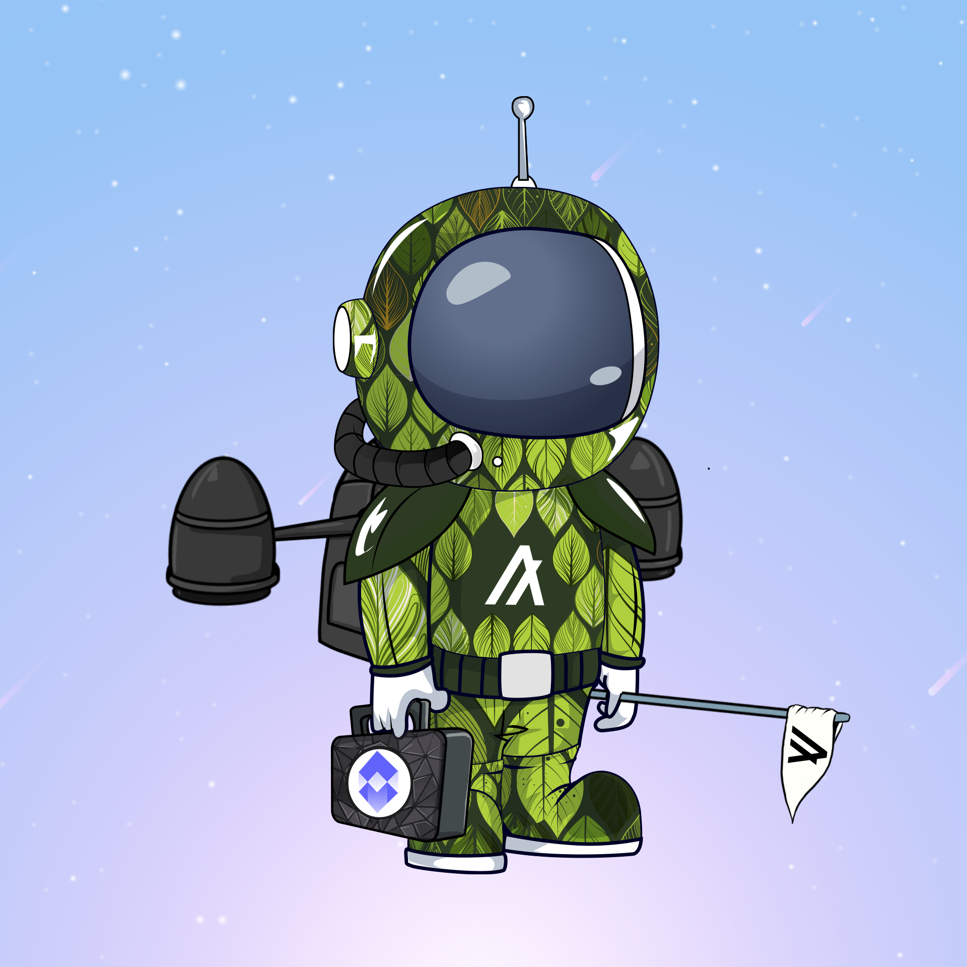 Galactic Astros #810 NFT on Algorand