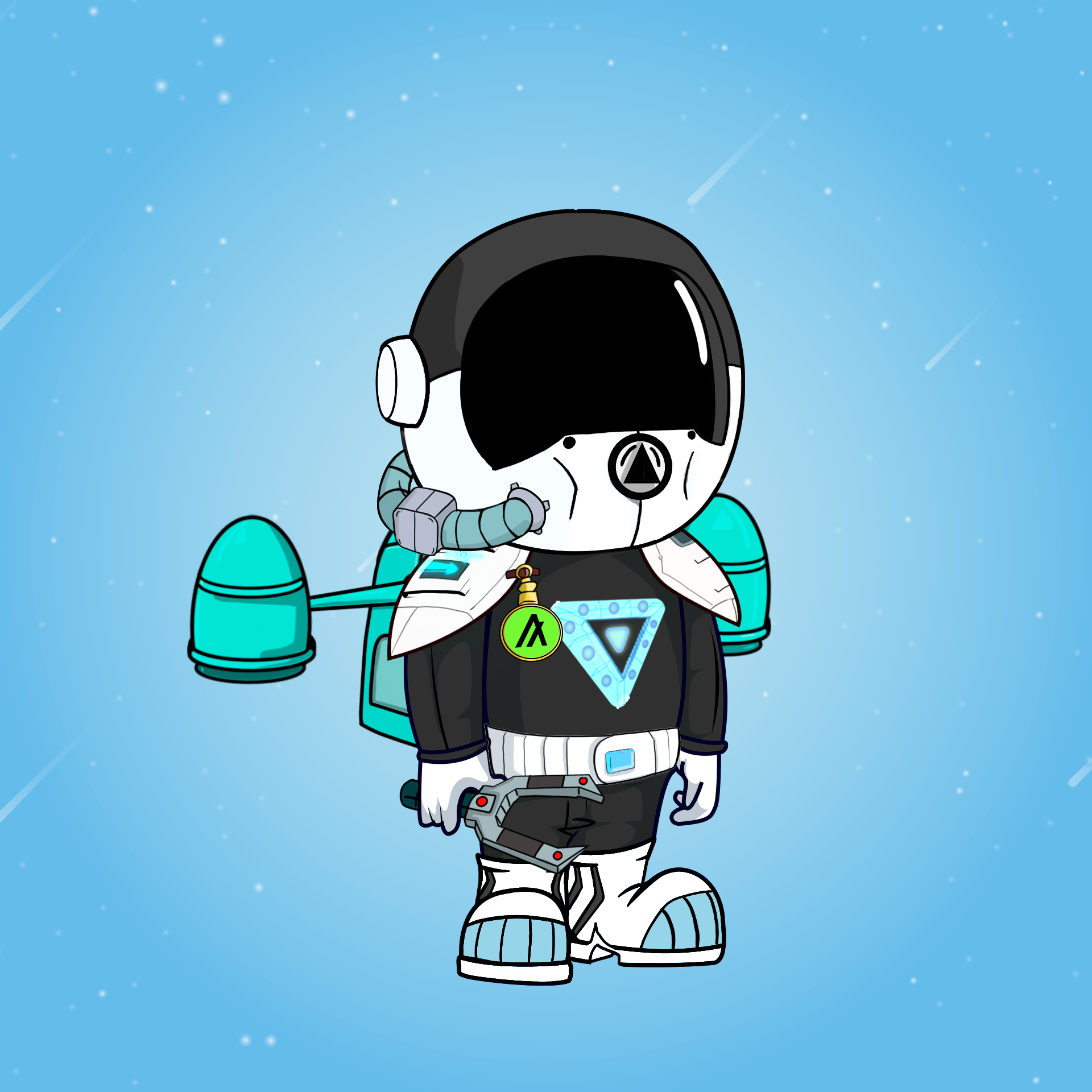 Galactic Astros #811 NFT on Algorand