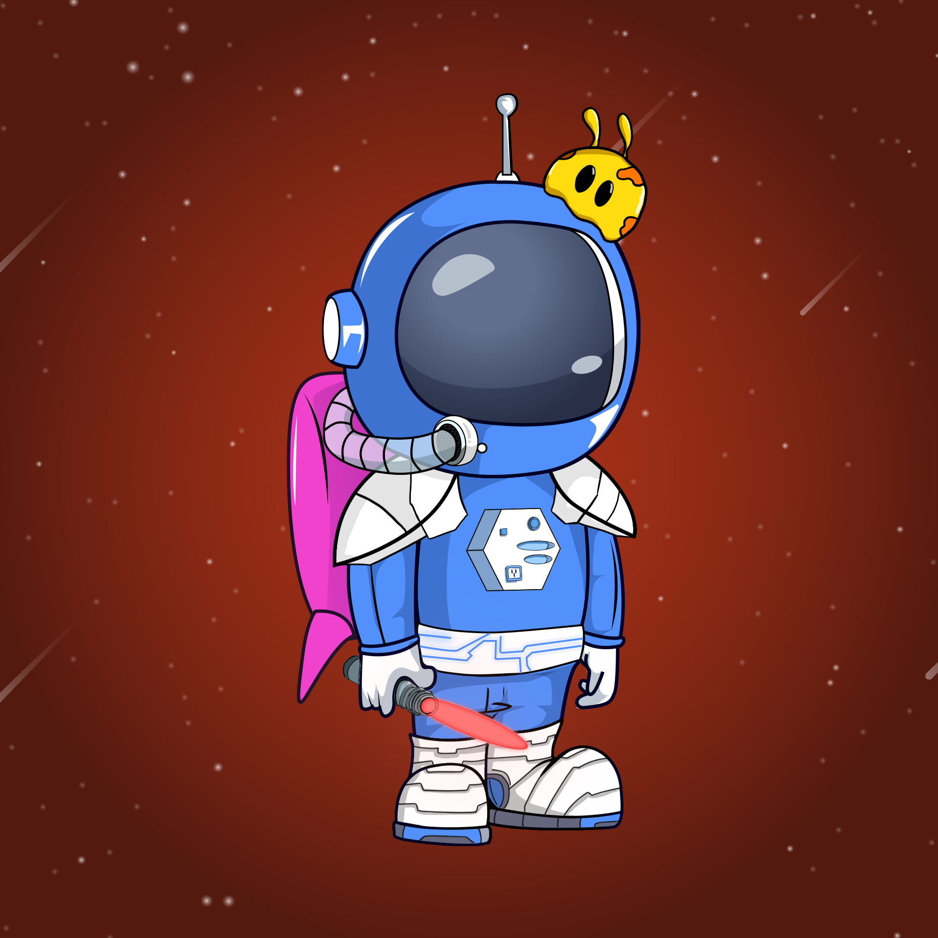 Galactic Astros #814 NFT on Algorand