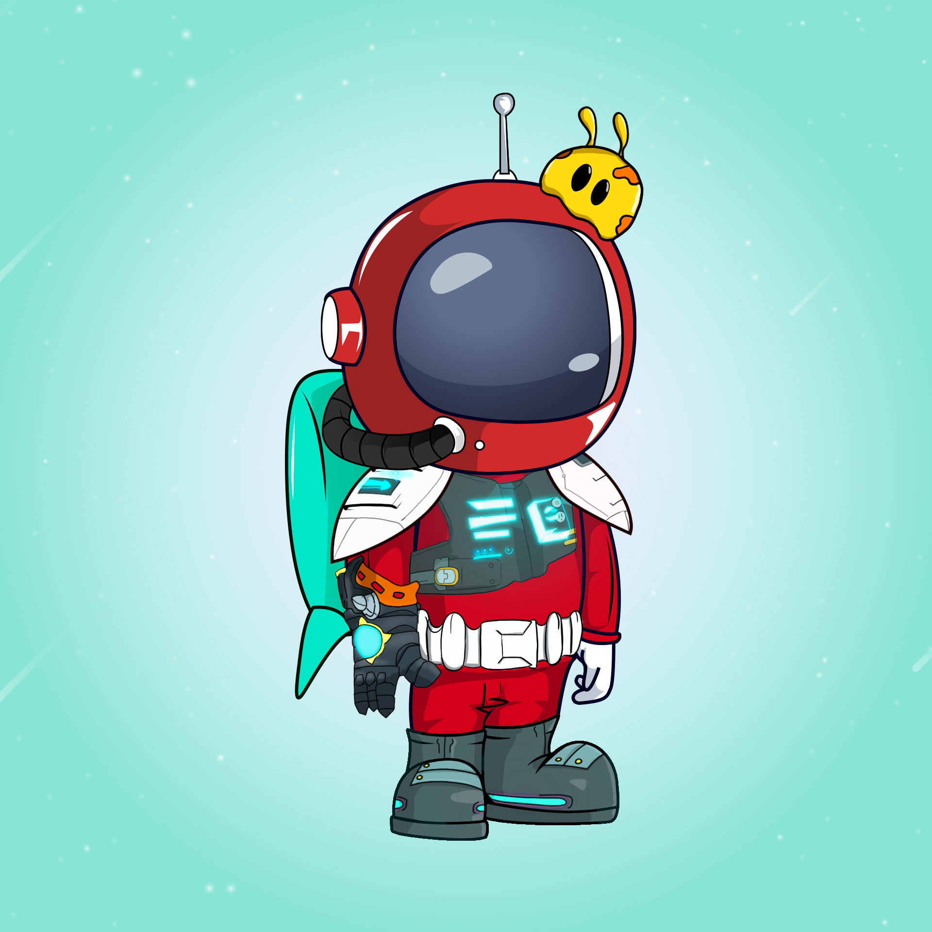 Galactic Astros #82 NFT on Algorand