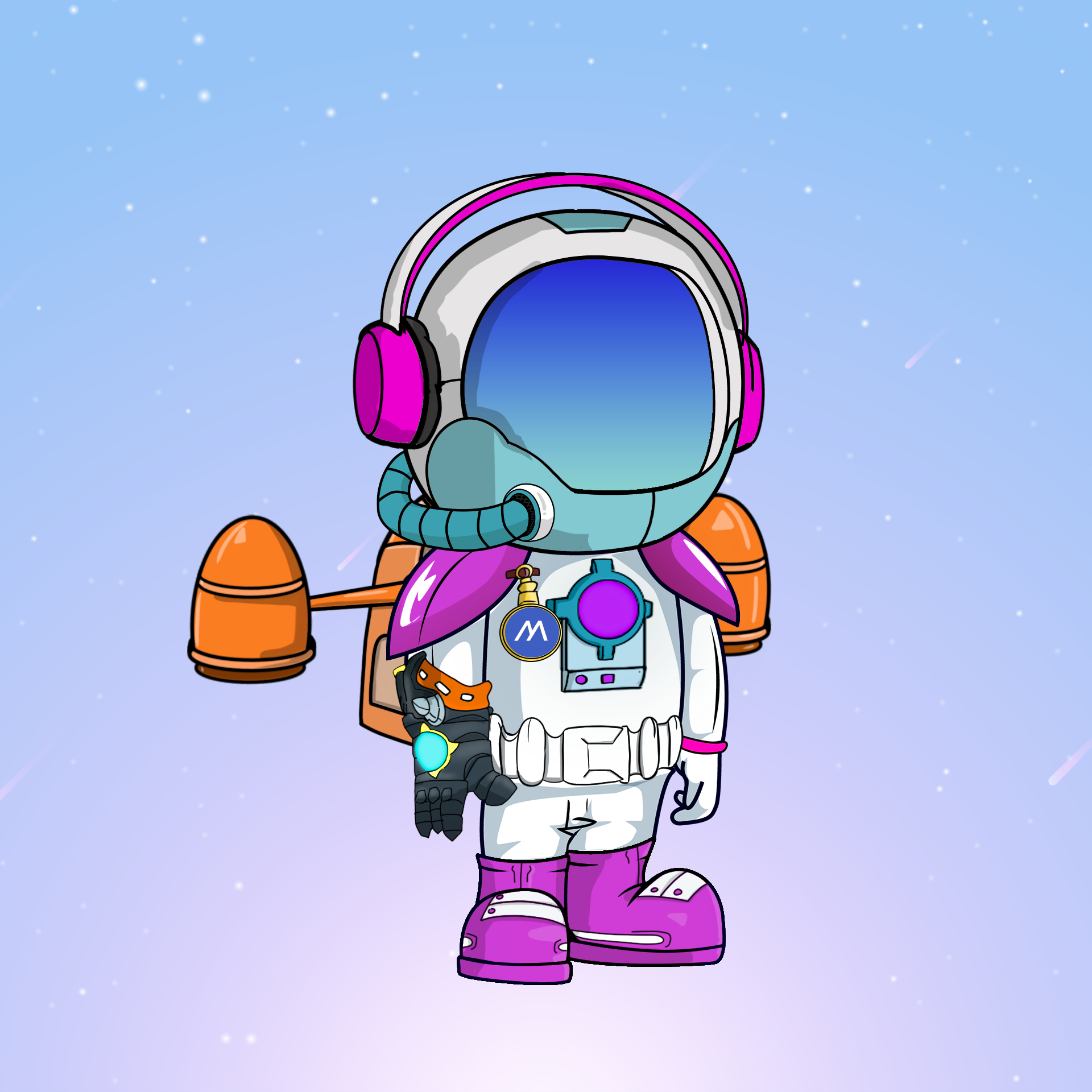 Galactic Astros #823 NFT on Algorand