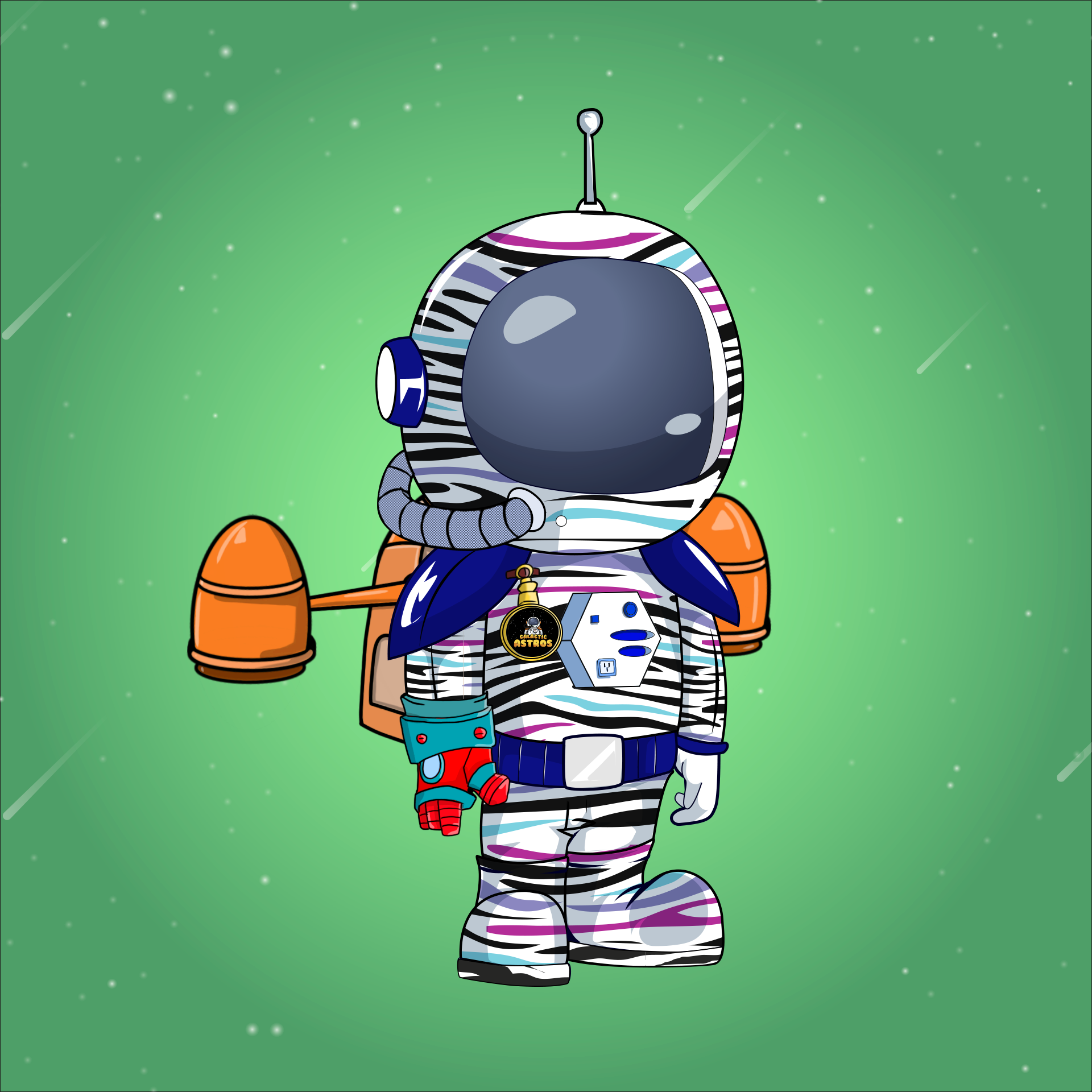 Galactic Astros #830 NFT on Algorand