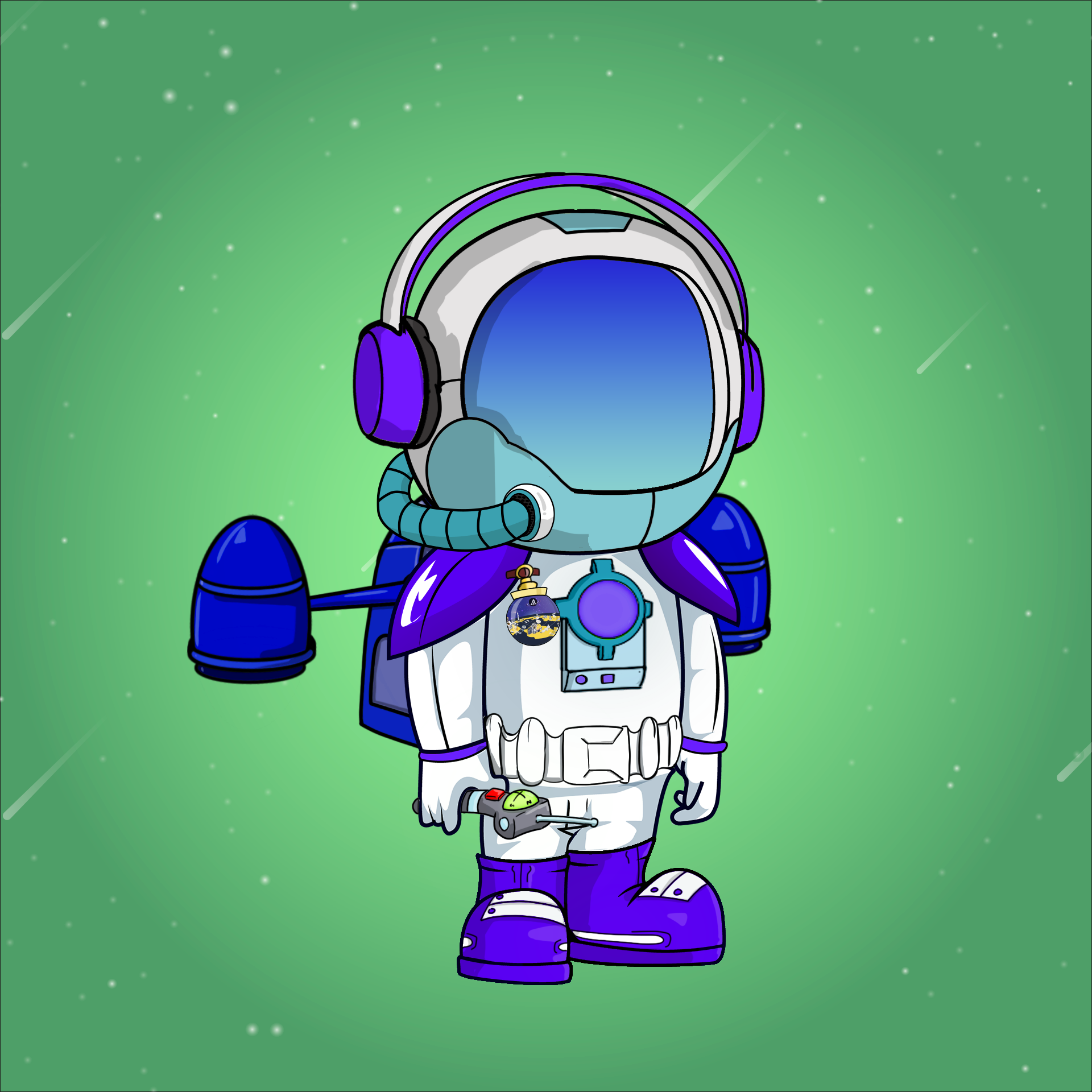 Galactic Astros #832 NFT on Algorand